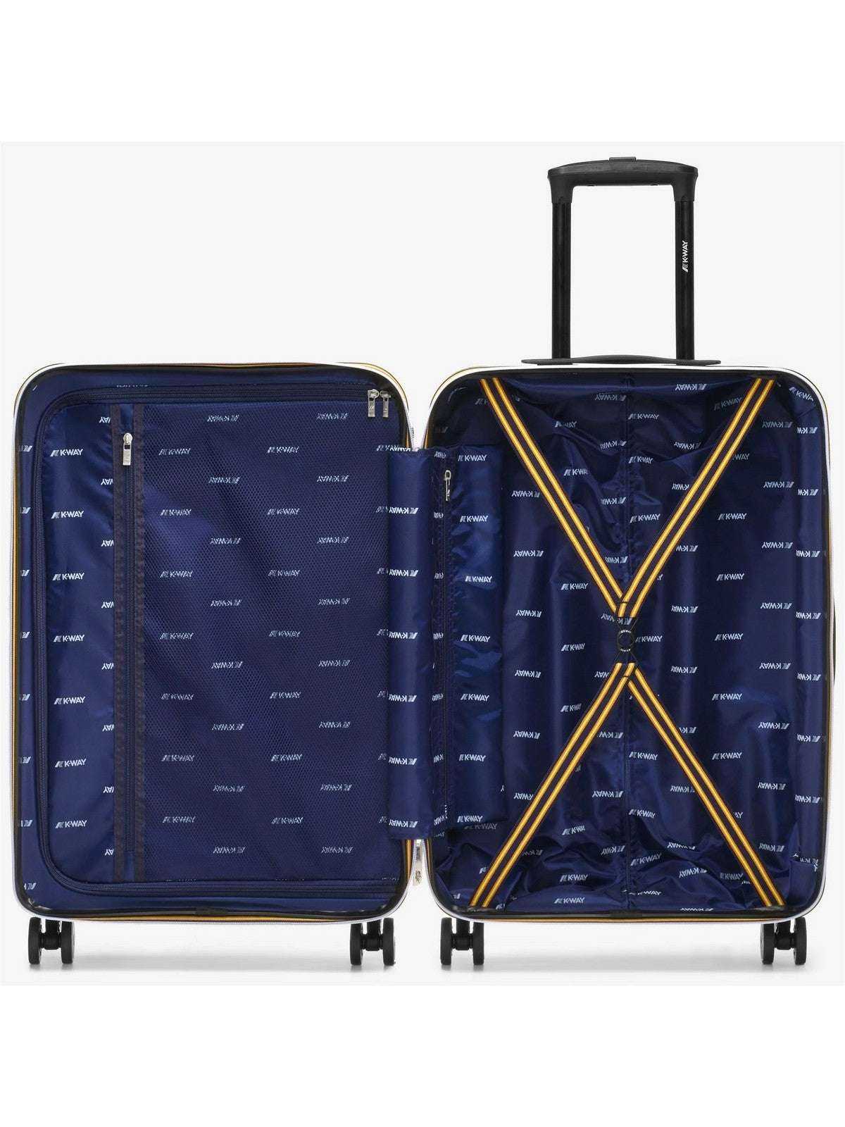 K-WAY Valigie e Trolley Unisex adulto EUDOXIEUR LOGO K41351W USY BLACK PURE
