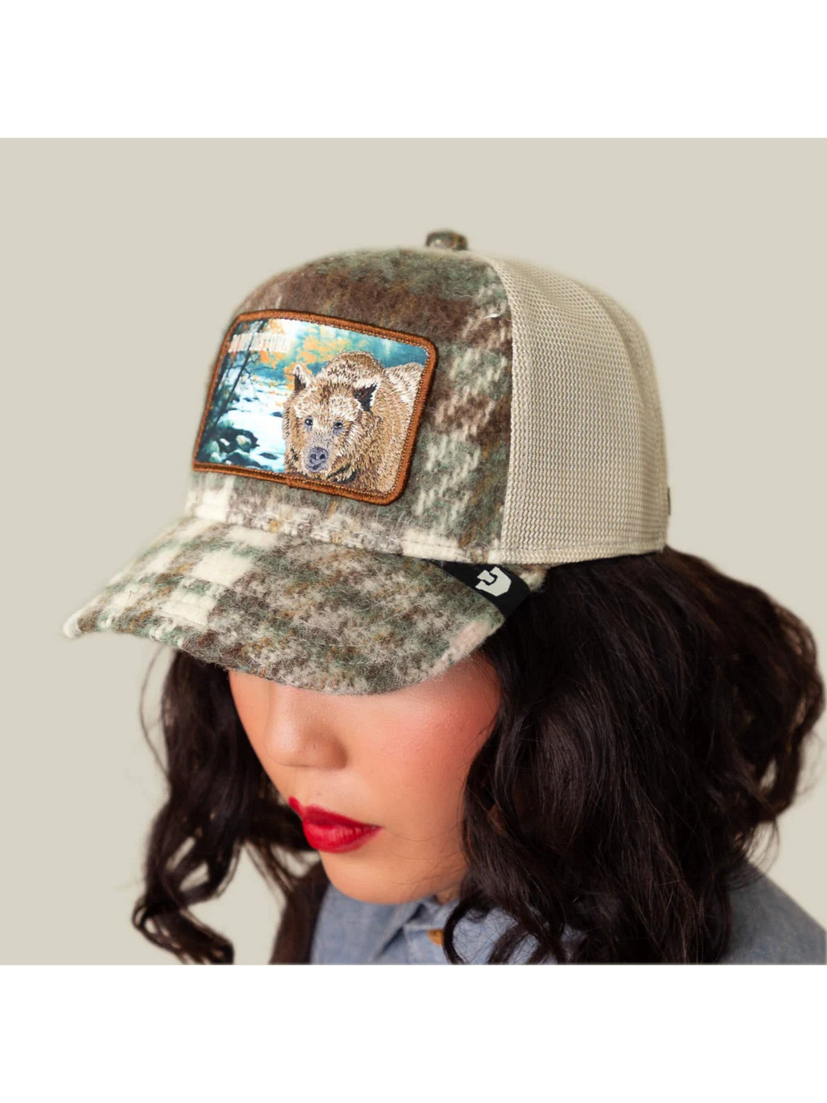 GOORIN BROS Cappello Uomo DON'T POKE THE BEAR 101-2313 PLAID PLAID