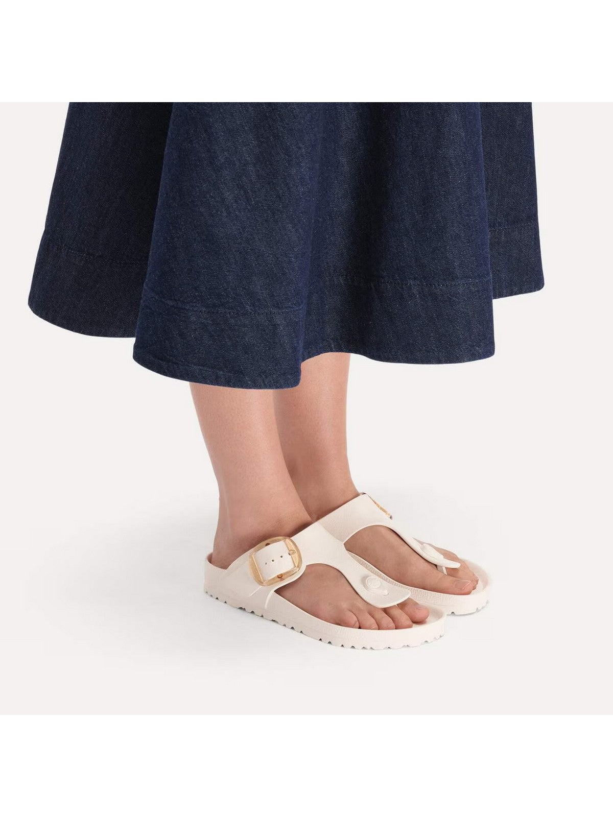 BIRKENSTOCK Sandalo Donna Gizeh Big Buckle EVA eggshell, EVA 1031366 EHHSHELL