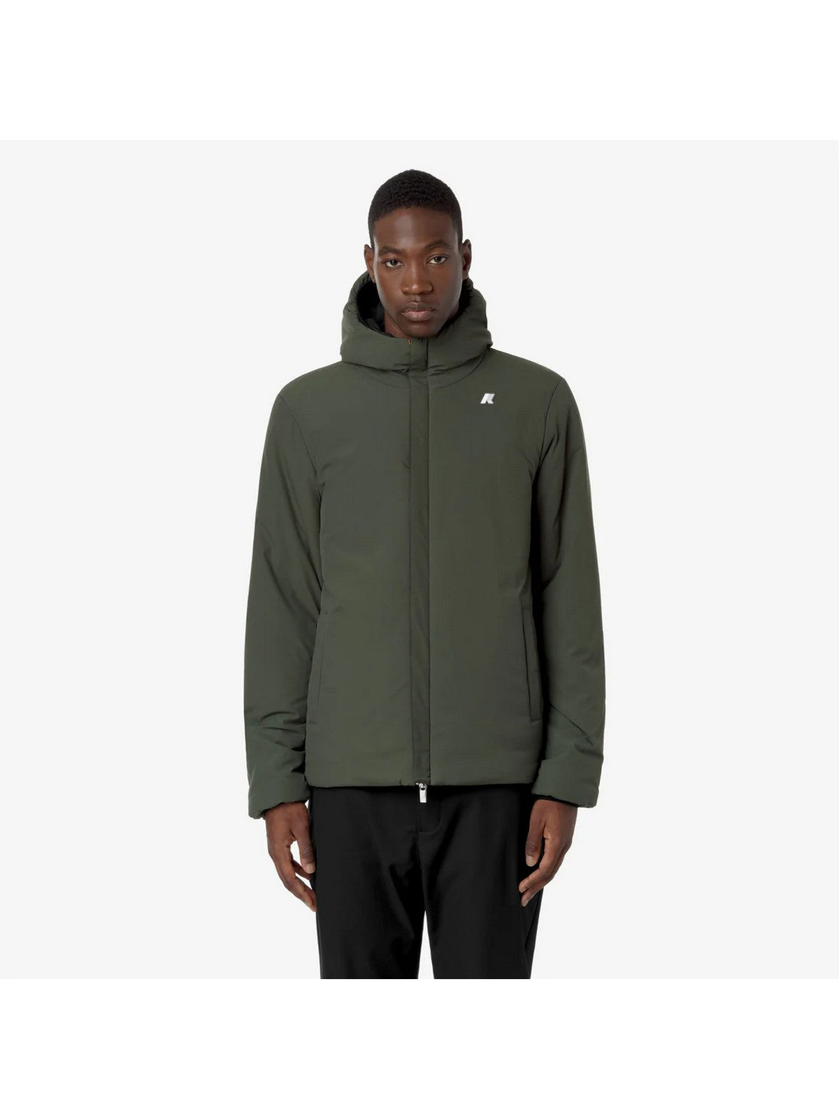 K-WAY Giubbino Uomo JACK ST WARM DOUBLE K6128VW AH3 Nero gioboutiqueweb