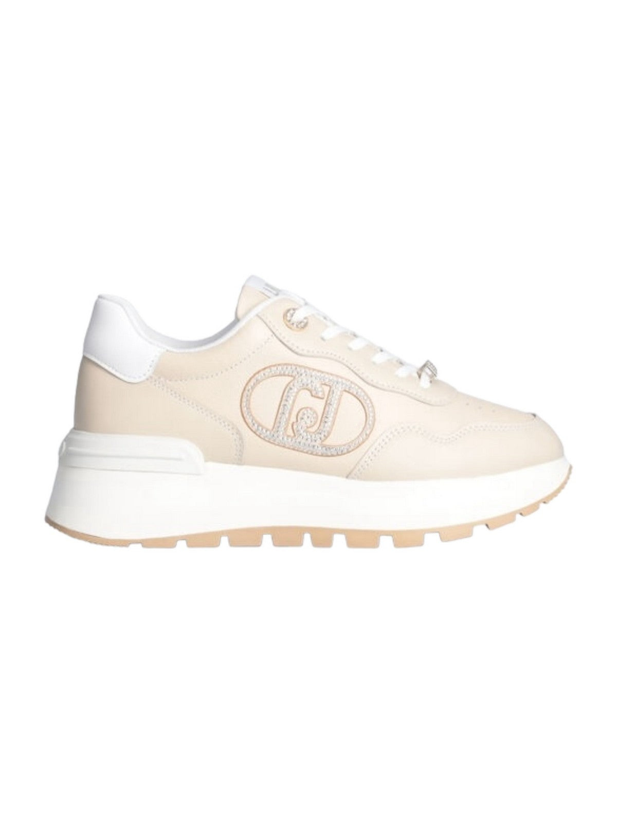 LIU JO Sneaker Donna AMAZING 20 BF4057PX331 S1858 Beige gioboutiqueweb