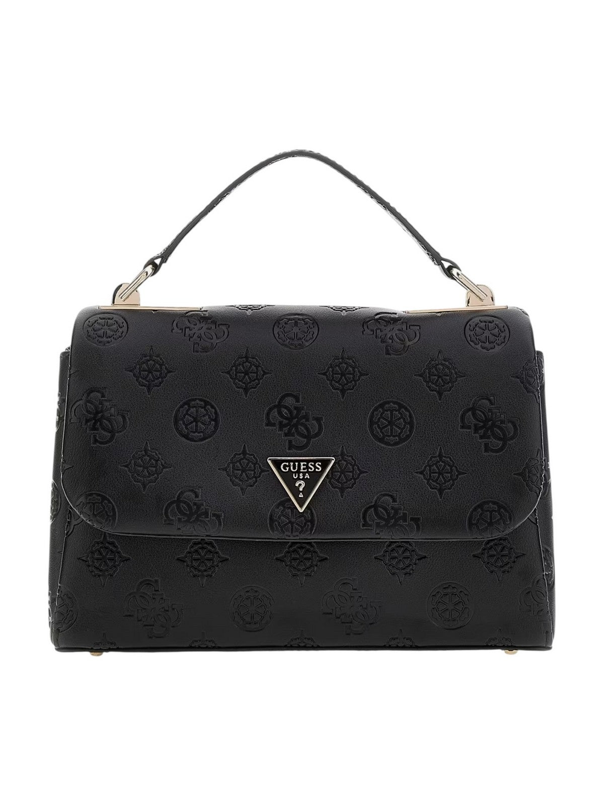 GUESS Borsa Donna TISHA TOP HANDLE FLAP HWPD77 64200 BLO BLACK LOGO