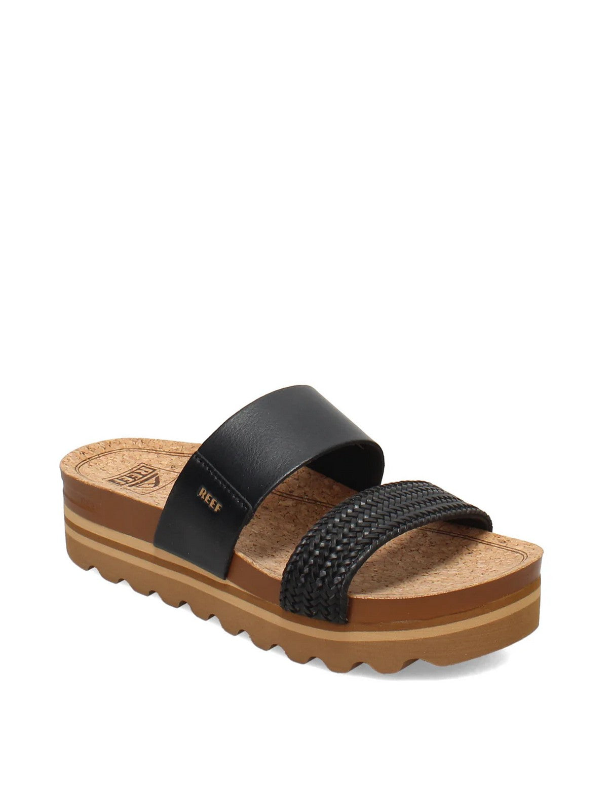 REEF Ciabatta Donna Cushion Vista Hi RF.CUSHVISTAHI CI9862 BLACK BRAID