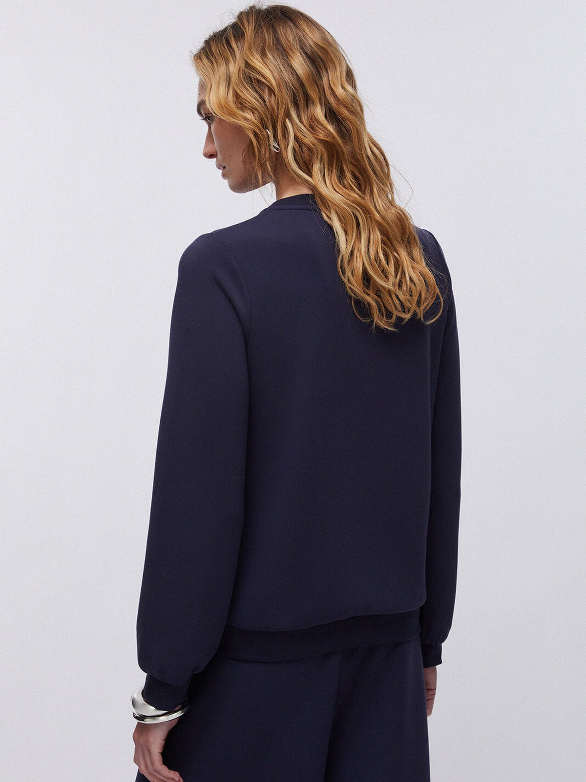 LIU JO SPORT Felpa Donna TA6078JS869 93924 Night blu sky