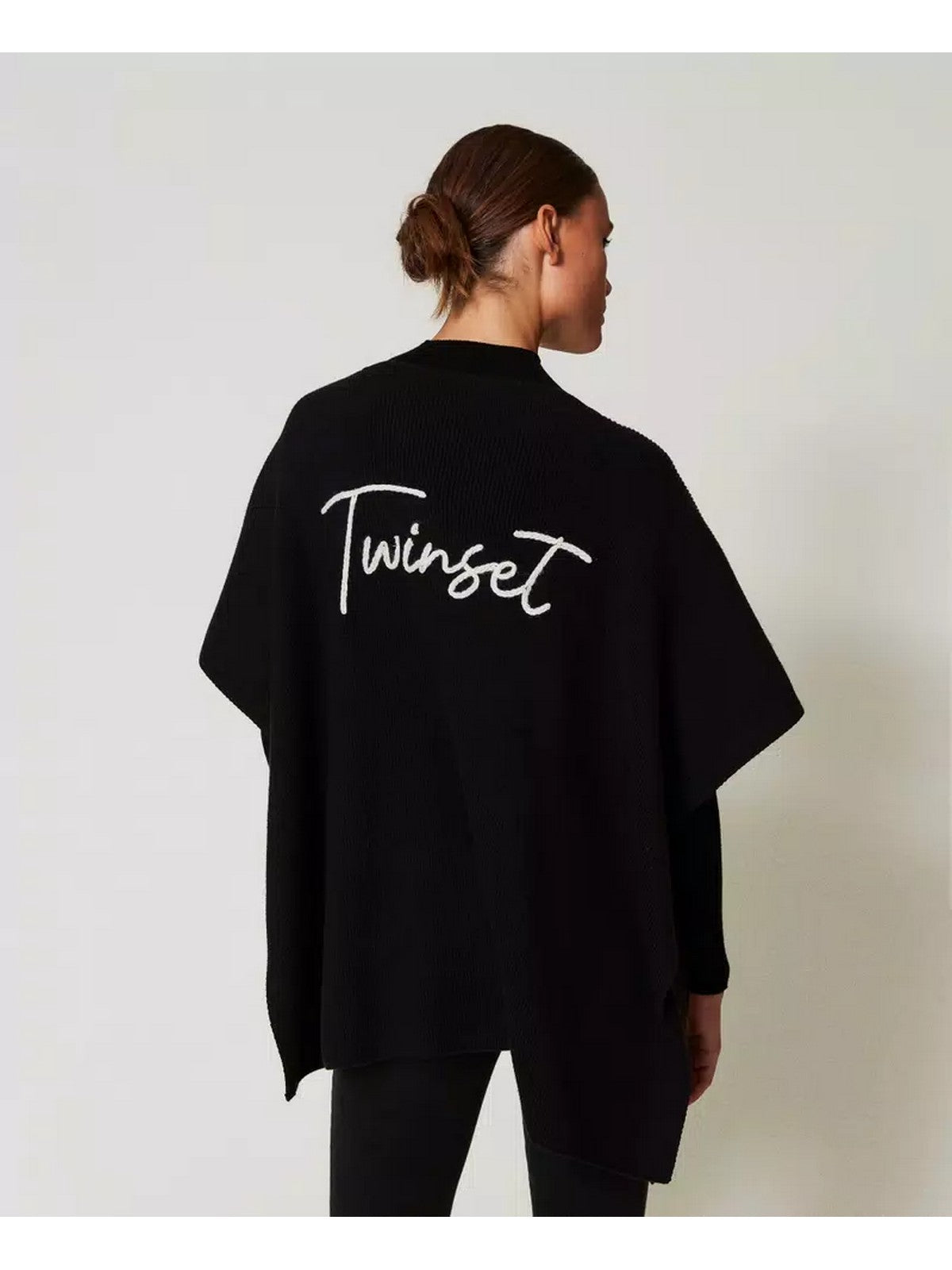 TWINSET Mantella Donna 242TA4150 00006 Nero gioboutiqueweb