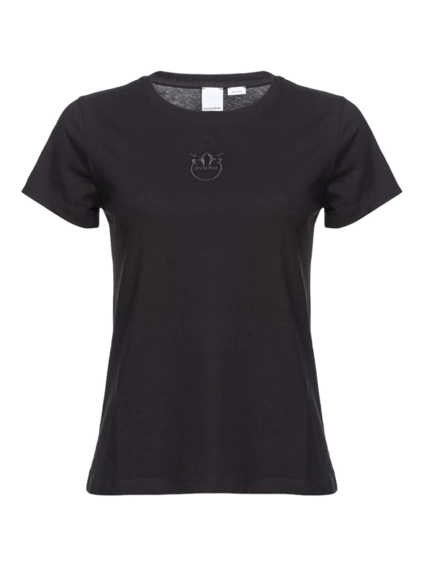 PINKO T-Shirt e Polo Donna Bussolotto 100355-A1NW Z99 Nero gioboutiqueweb