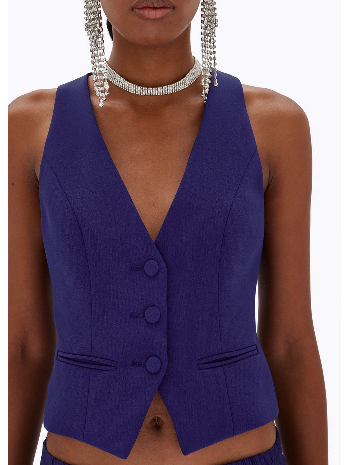 BLUGIRL Gilet Donna RA4127T3191 93943 Blu gioboutiqueweb