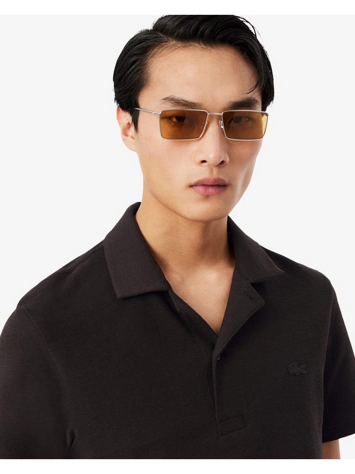 LACOSTE Polo Uomo DH1969 3LA Marrone