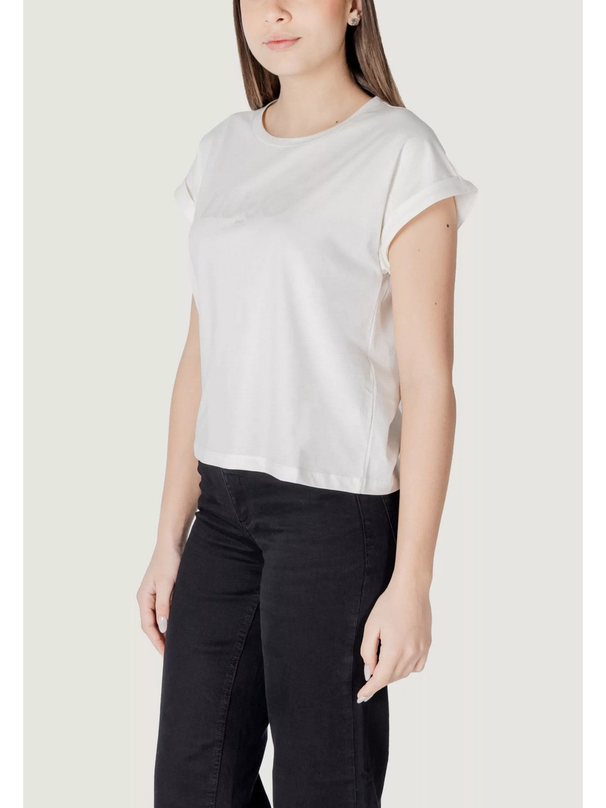 LIU JO SPORT T-shirt Donna TA5181JS003 M9136 White milk/LiuJo gioboutiqueweb