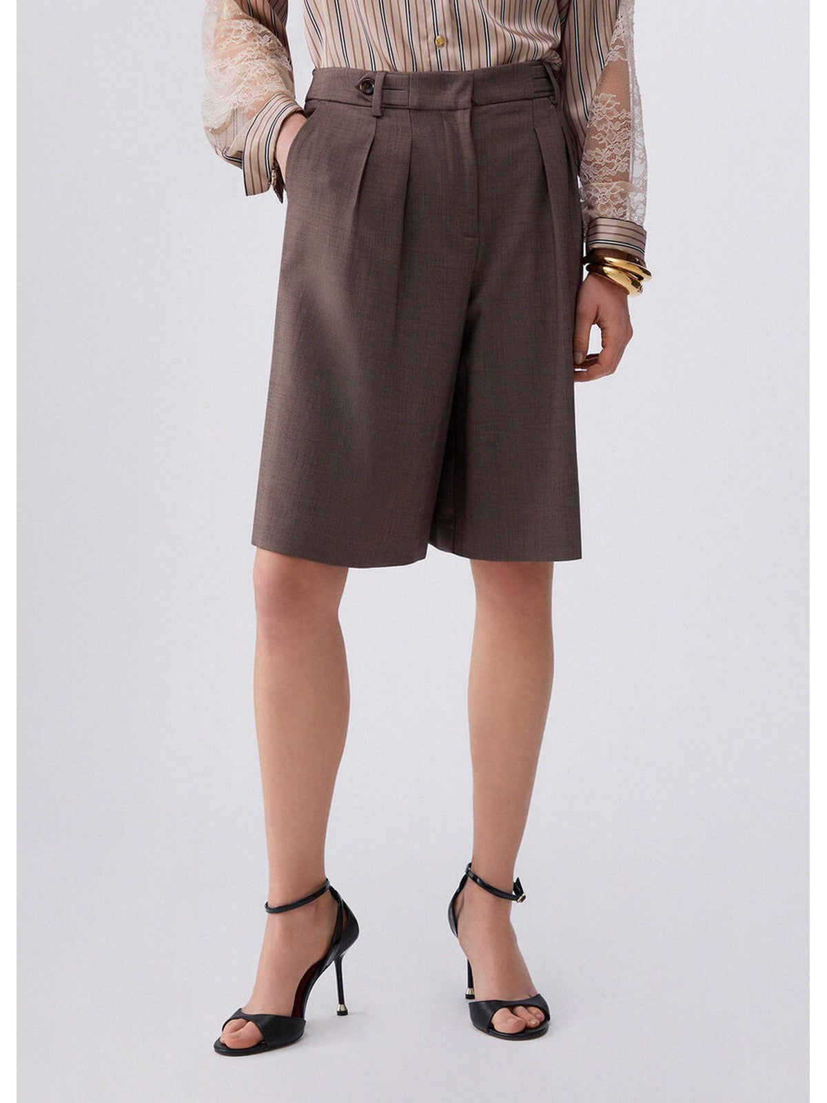 LIU JO BLACK Pantalone Donna CA6125T577A P9578 Pepe melange