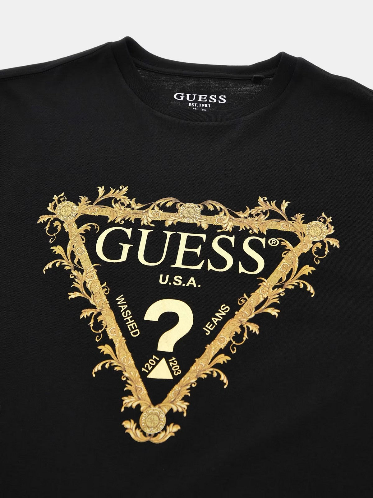 Ratet T-Shirts und Herren Pole BSC Tri Scar M4RI62 K9RM1 JBLK Schwarz