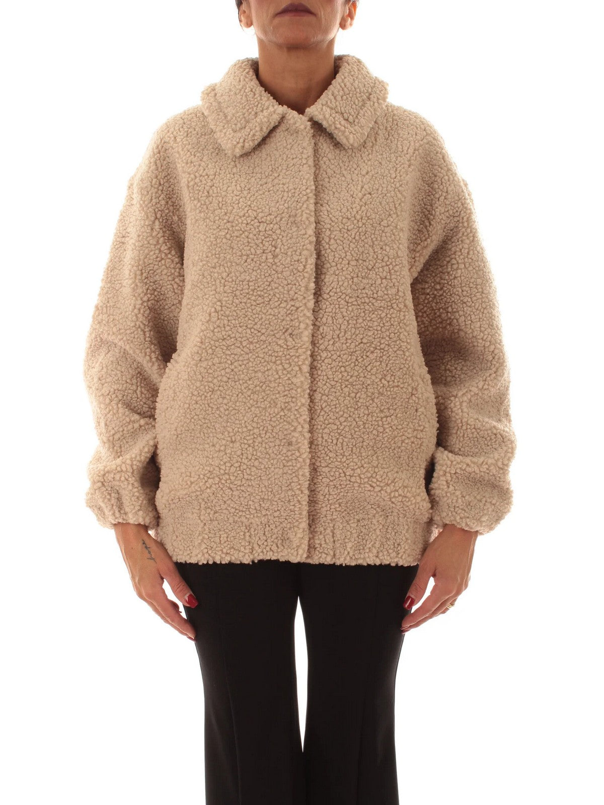 MC2 SAINT BARTH Giubbino Donna JEANNE TEDDY 00162I SB PATCH 10