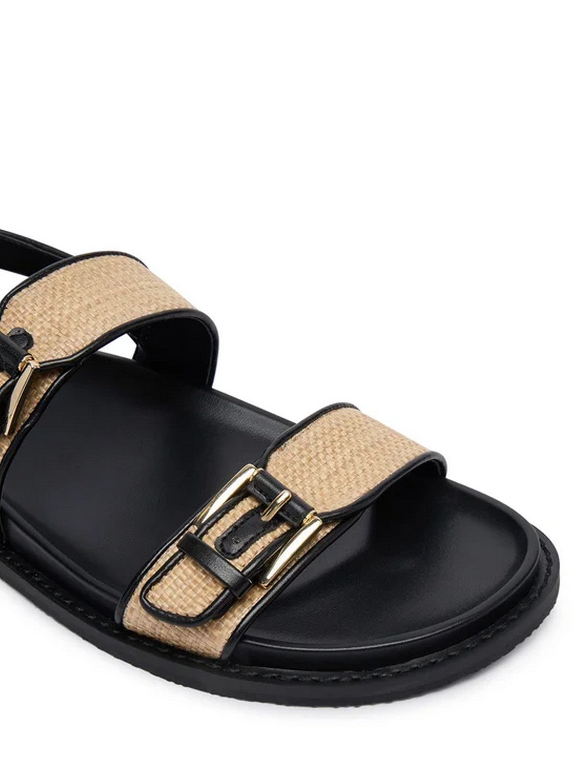 MICHAEL KORS Sandalo Donna NIA FLAT SANDAL 40S6NIFS1D 001 BLACK