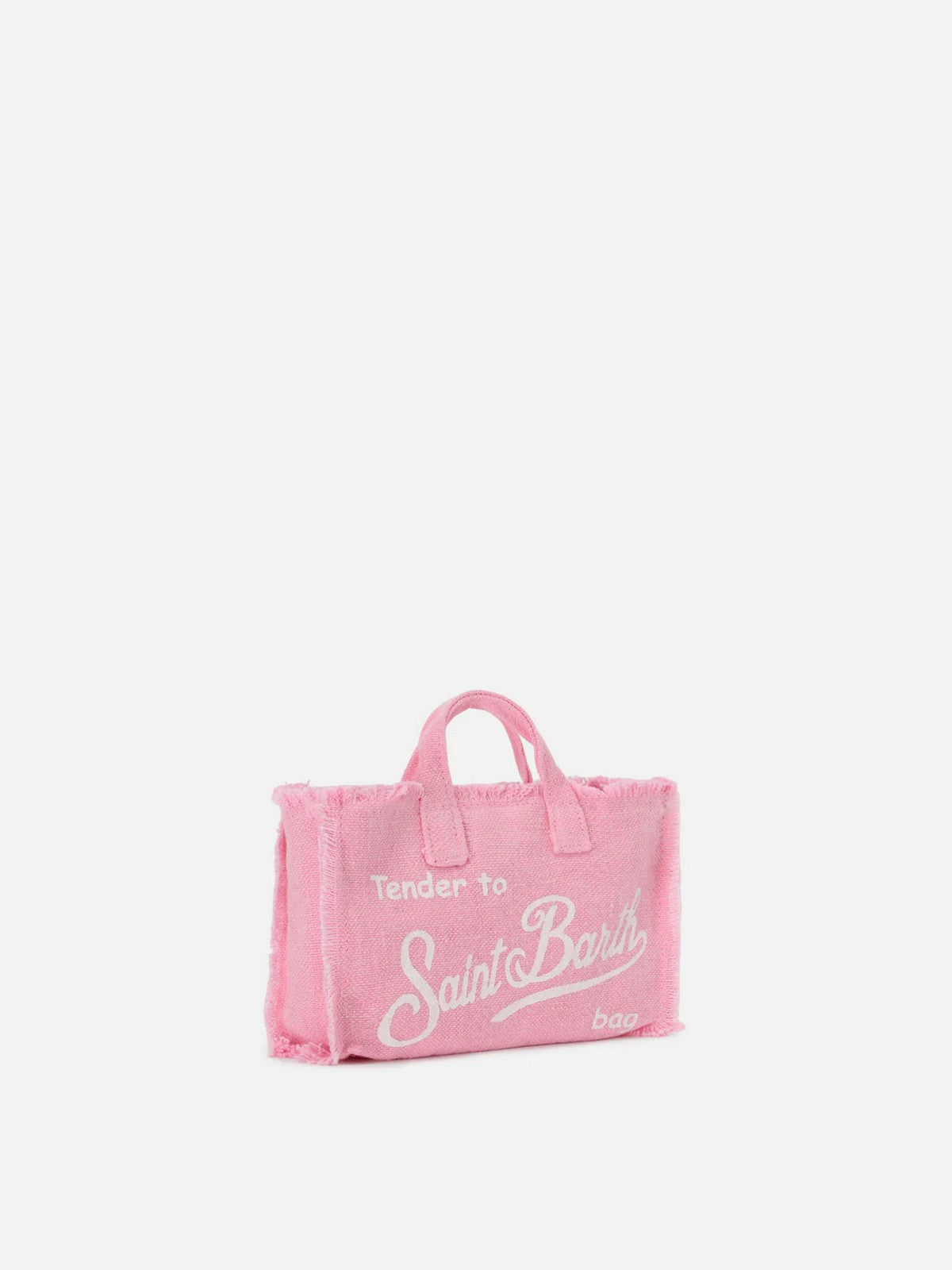 MC2 SAINT BARTH Pochette Donna PHONE BAG LINEN 00142L LINEN 21 PINK