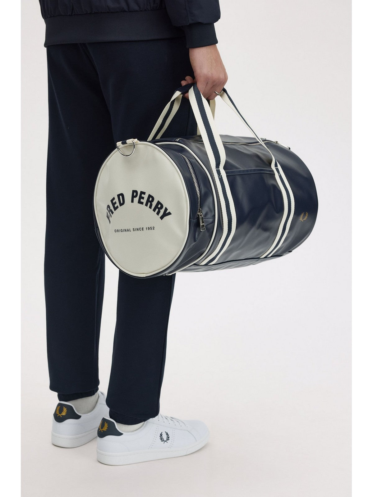 FRED PERRY Borsa Uomo FP-L7255 635 NAVY-ECRU