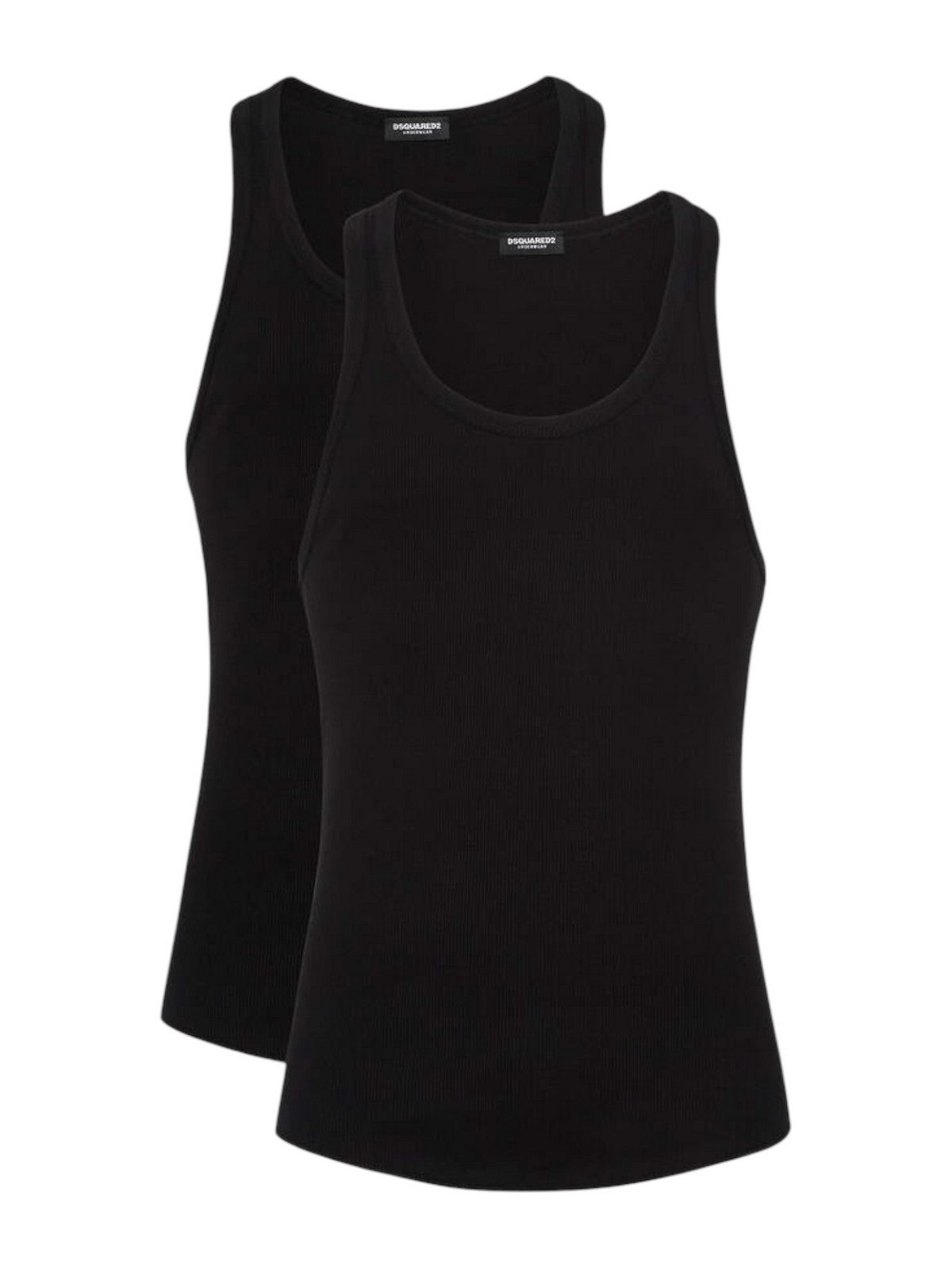 DSQUARED2 Canotta Uomo DCX230080 001 Nero gioboutiqueweb