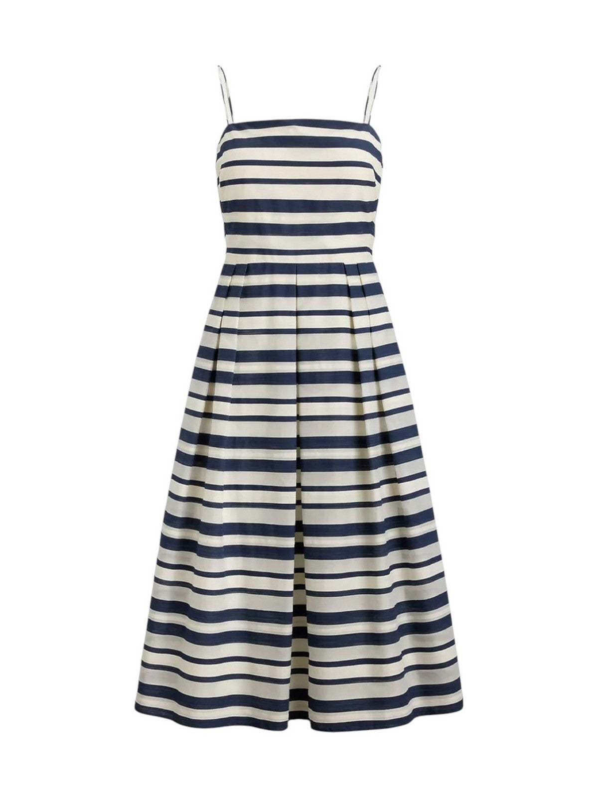LAUREN RALPH LAUREN Abito Donna WOVEN-FIT & FLARE-DRESSES 253P08699 001 NAVY/CREAM MULTI