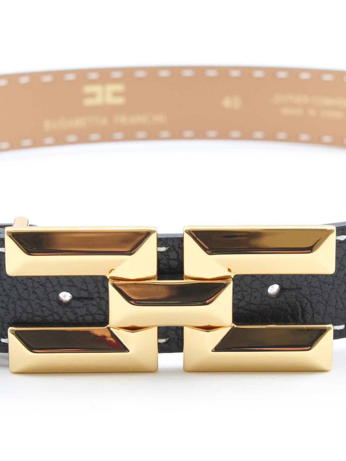 ELISABETTA FRANCHI Cintura Donna CT08S51E2-685 Nero gioboutiqueweb