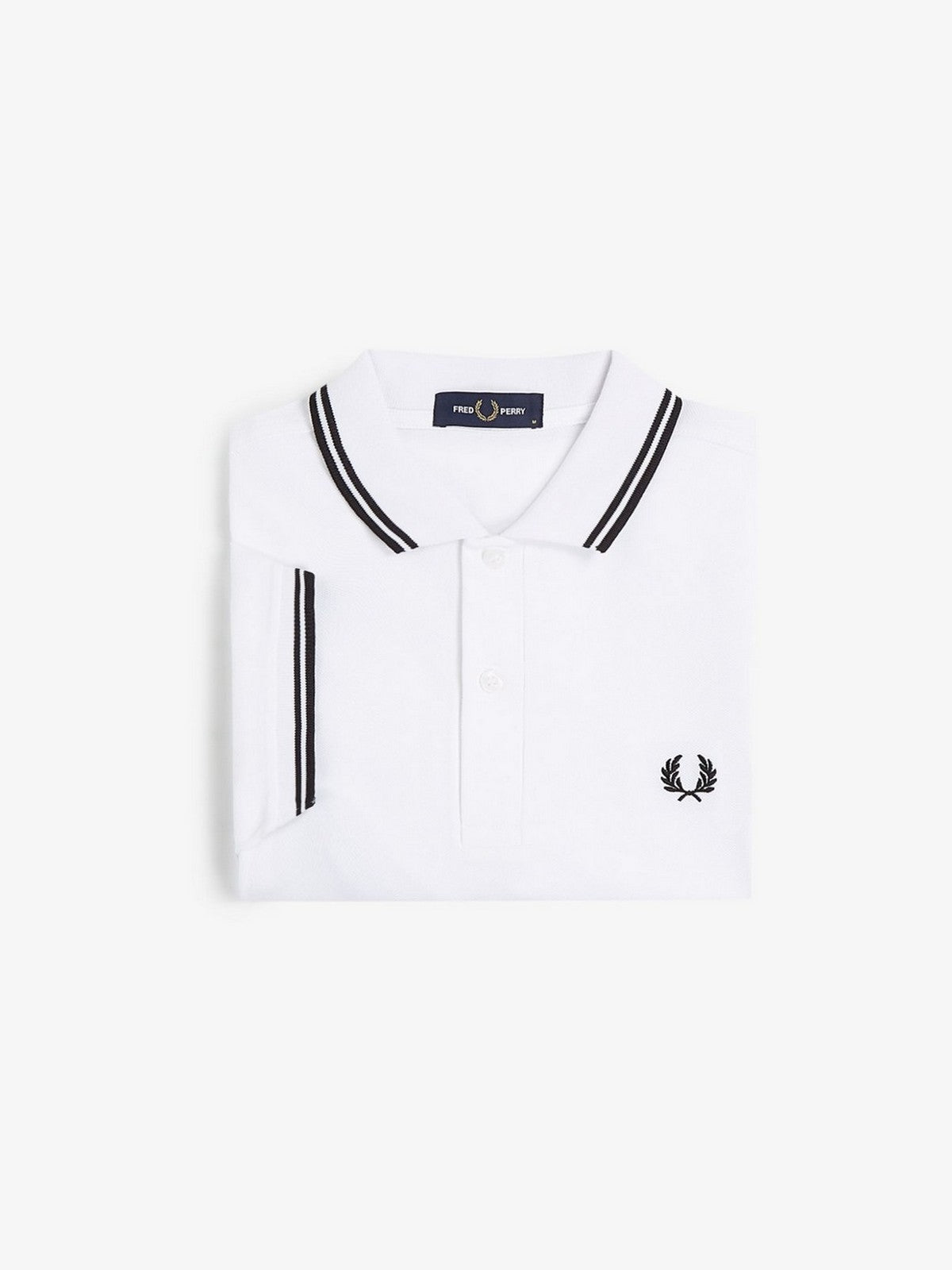 FRED PERRY Polo Uomo FP TWIN TIPPED FRED PERRY SHIRT FP-M3600P-57 200 WHITE