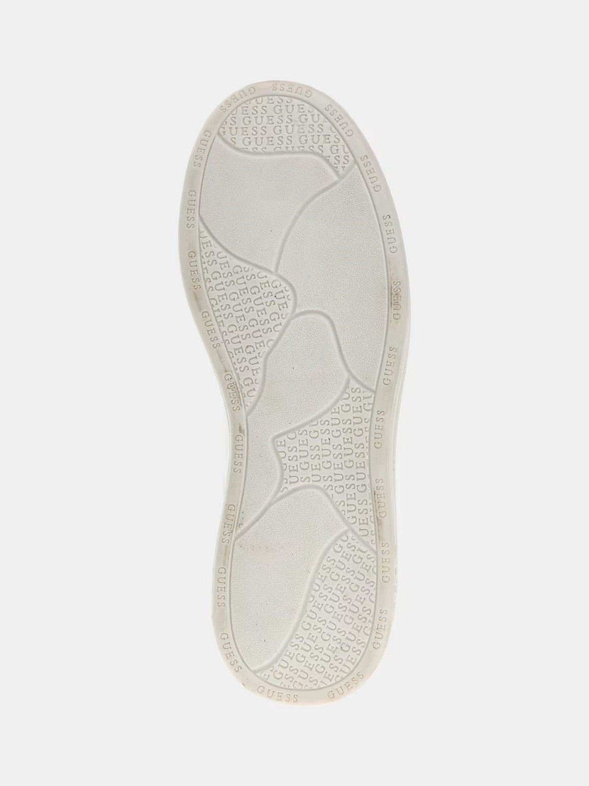 Guess Sneaker Woman Vibo Fl8vib Lea12 White White