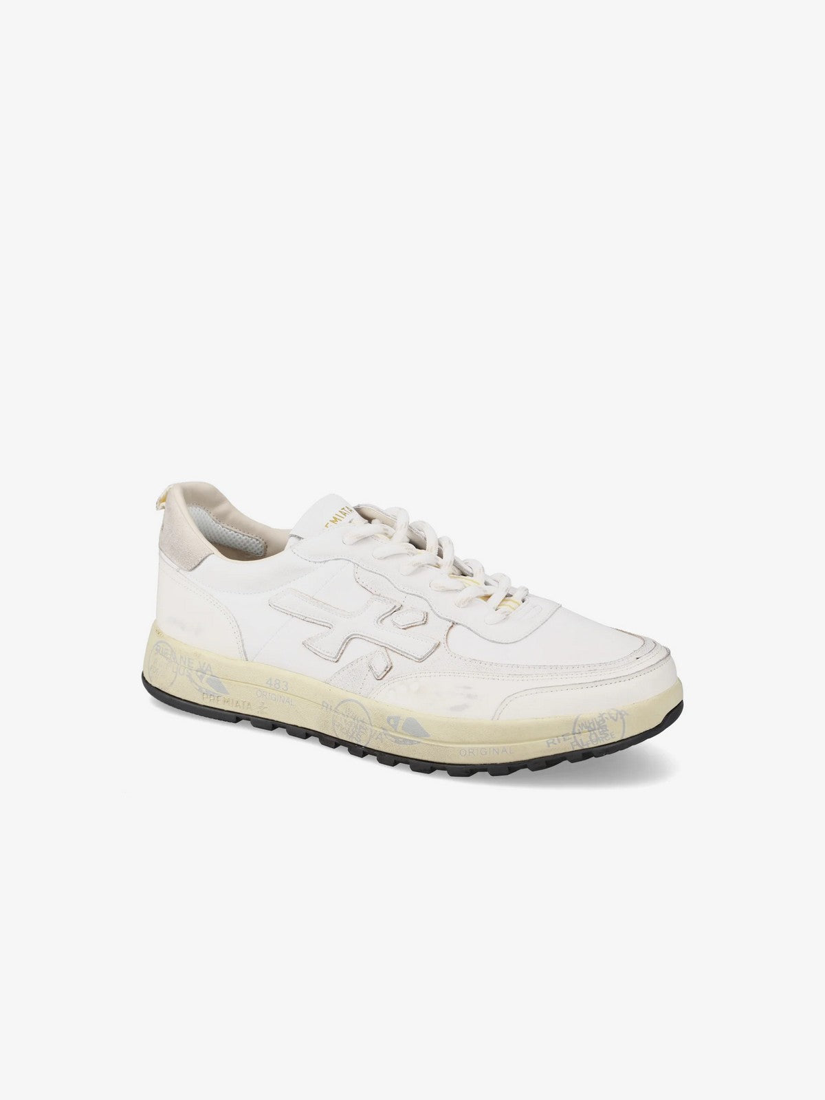 PREMIATA Sneaker Uomo NOUS VAR 7738 WHITE