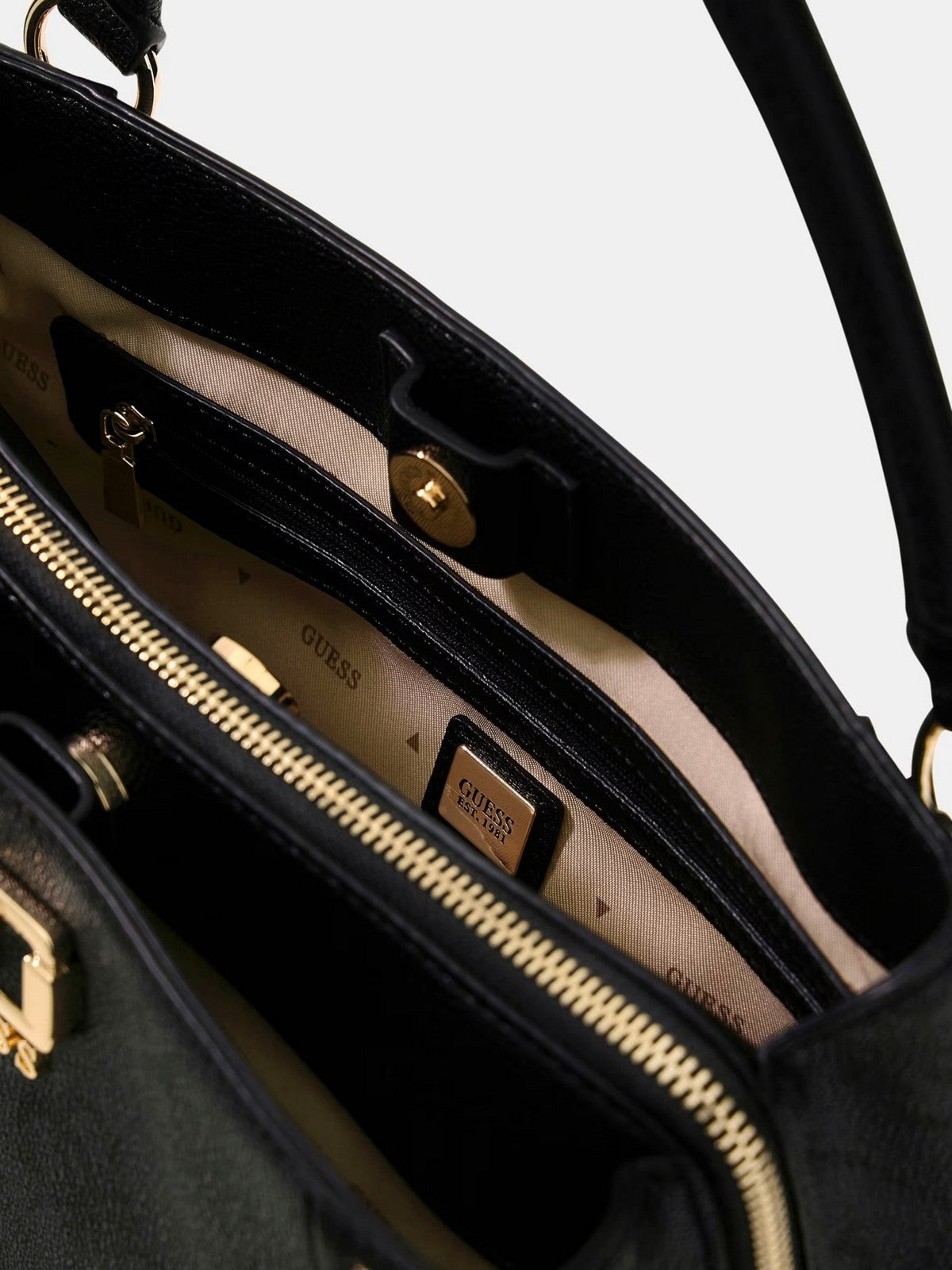 GUESS Borsa Donna KARNILLA LOGO GFRIEND SATHEL HWOS99 01060 CLO COAL LOGO