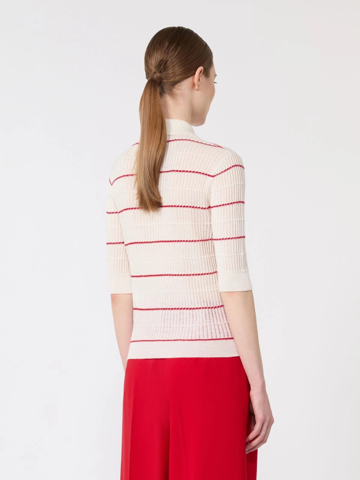 MAX MARA STUDIO Maglia Donna MSTGALLO 2616361051600 012 Bianco