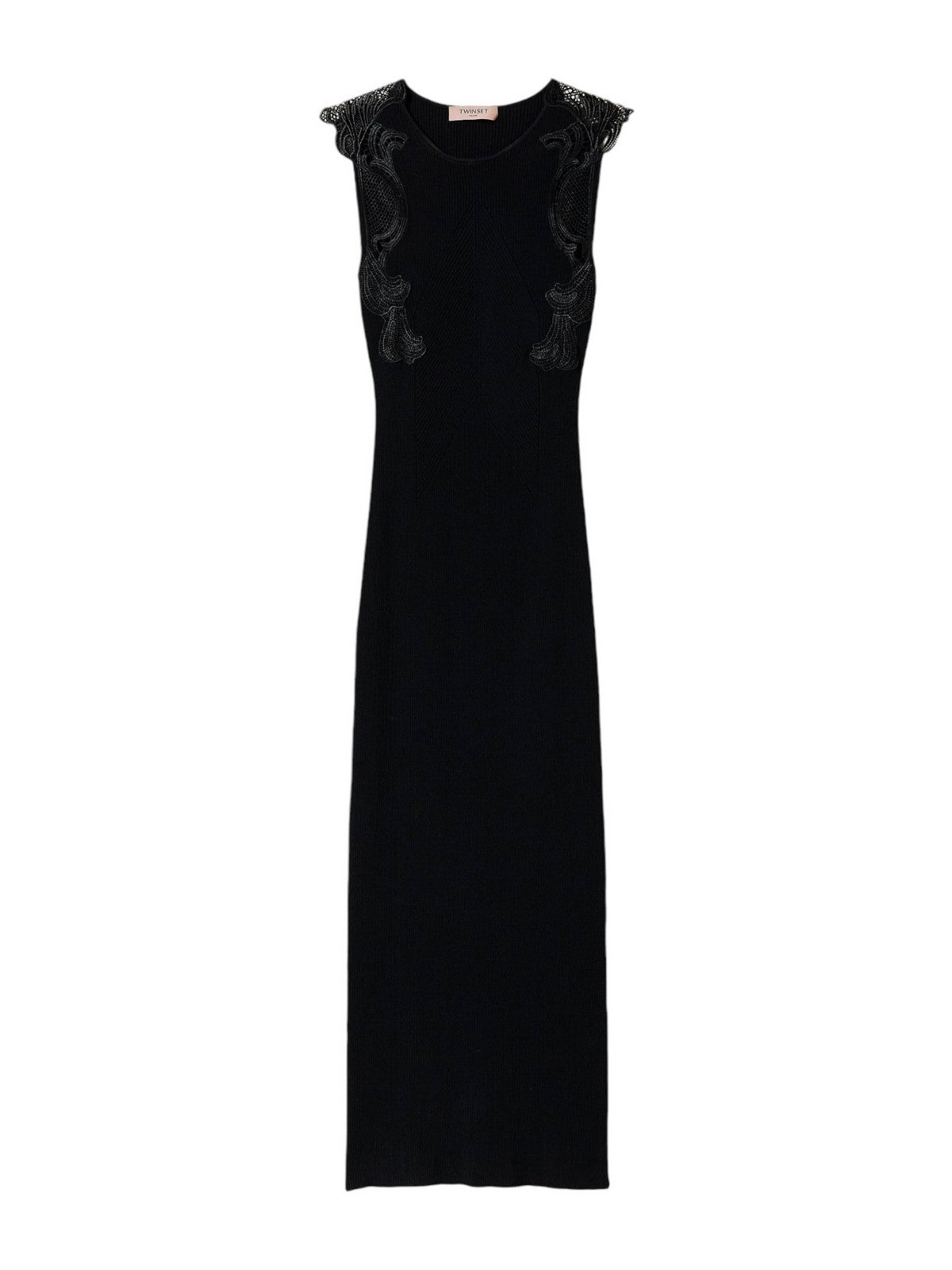 TWINSET Abito Donna 242TP3190 00006 Nero gioboutiqueweb