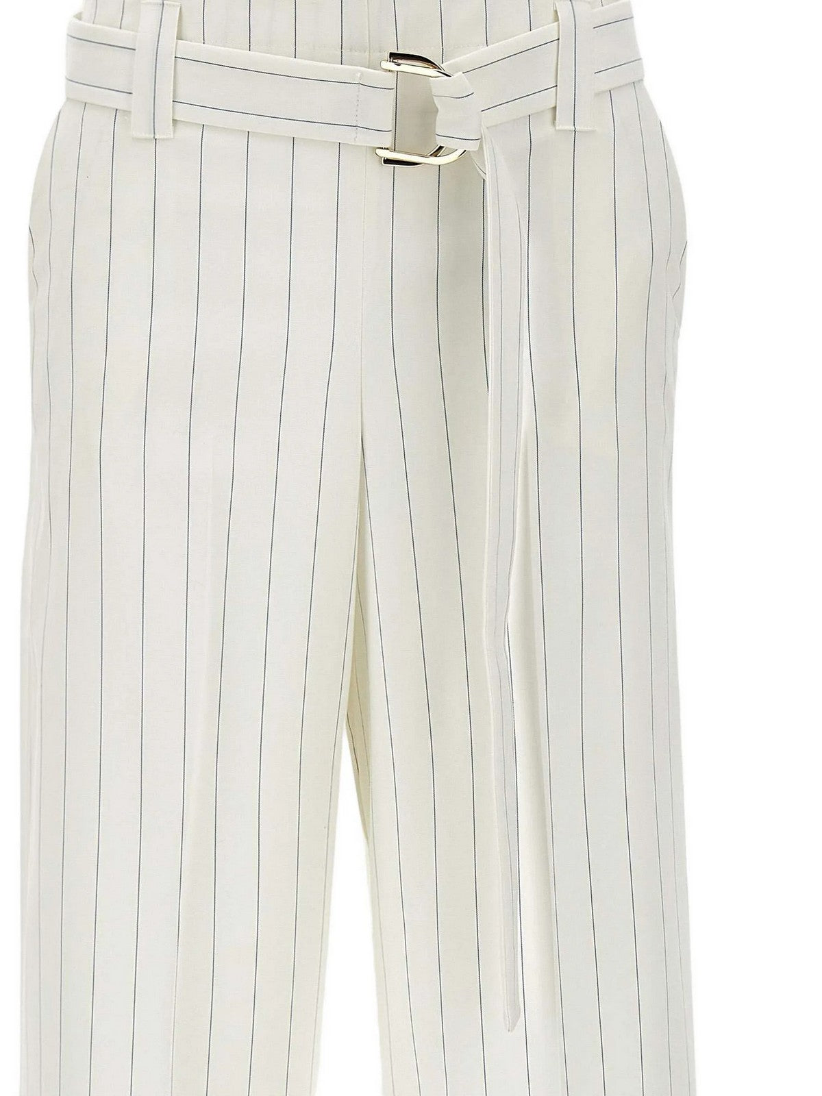 LIU JO BLACK Pantalone Donna CA5236T1969 MM26E Bianco gioboutiqueweb