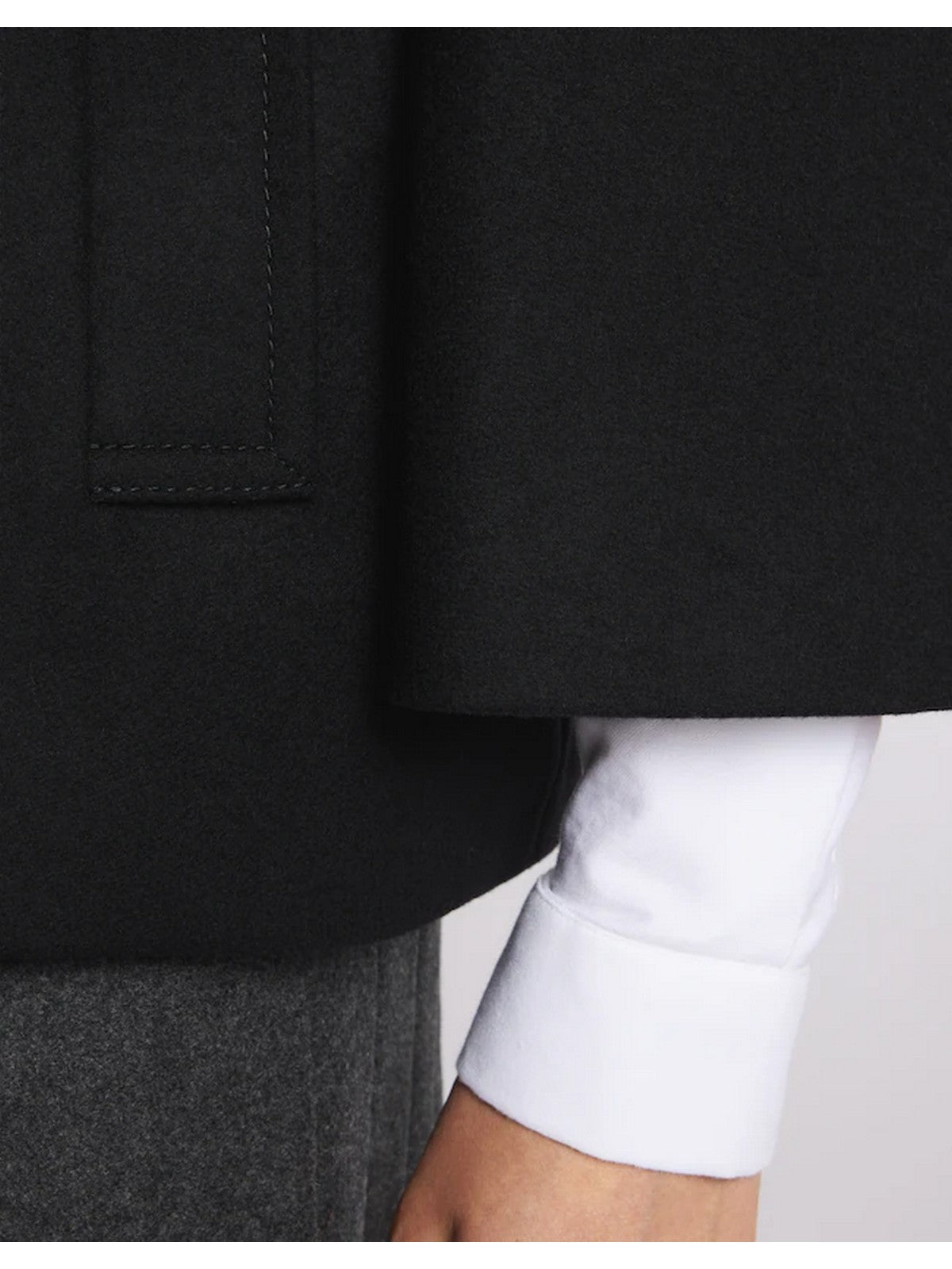 FAY Cappotto Donna NAW12514490SGLB999 Nero gioboutiqueweb