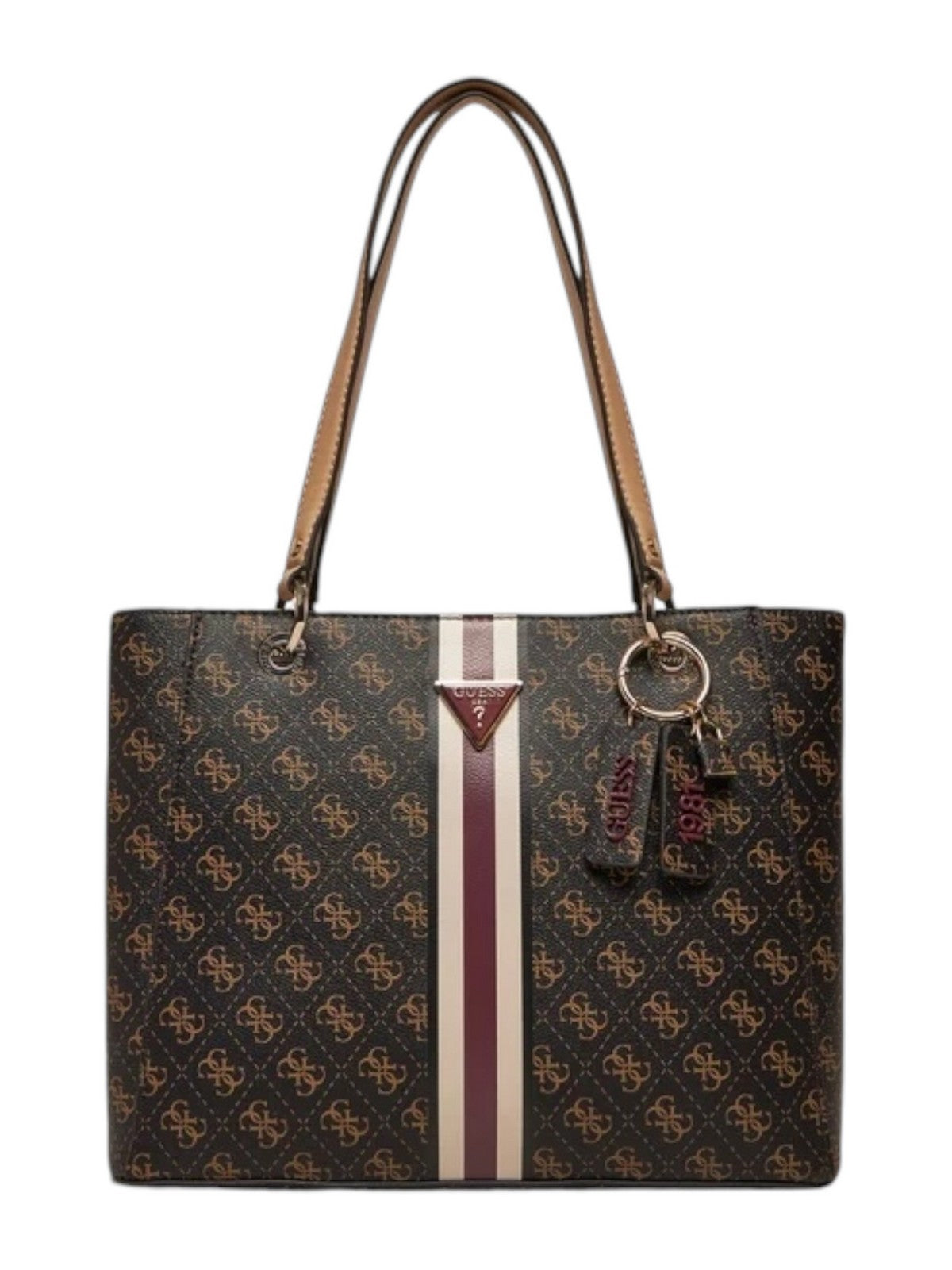 Guess Woman Bag Katey Flap Shoulder Hwqs78 79250 BNL Marrone