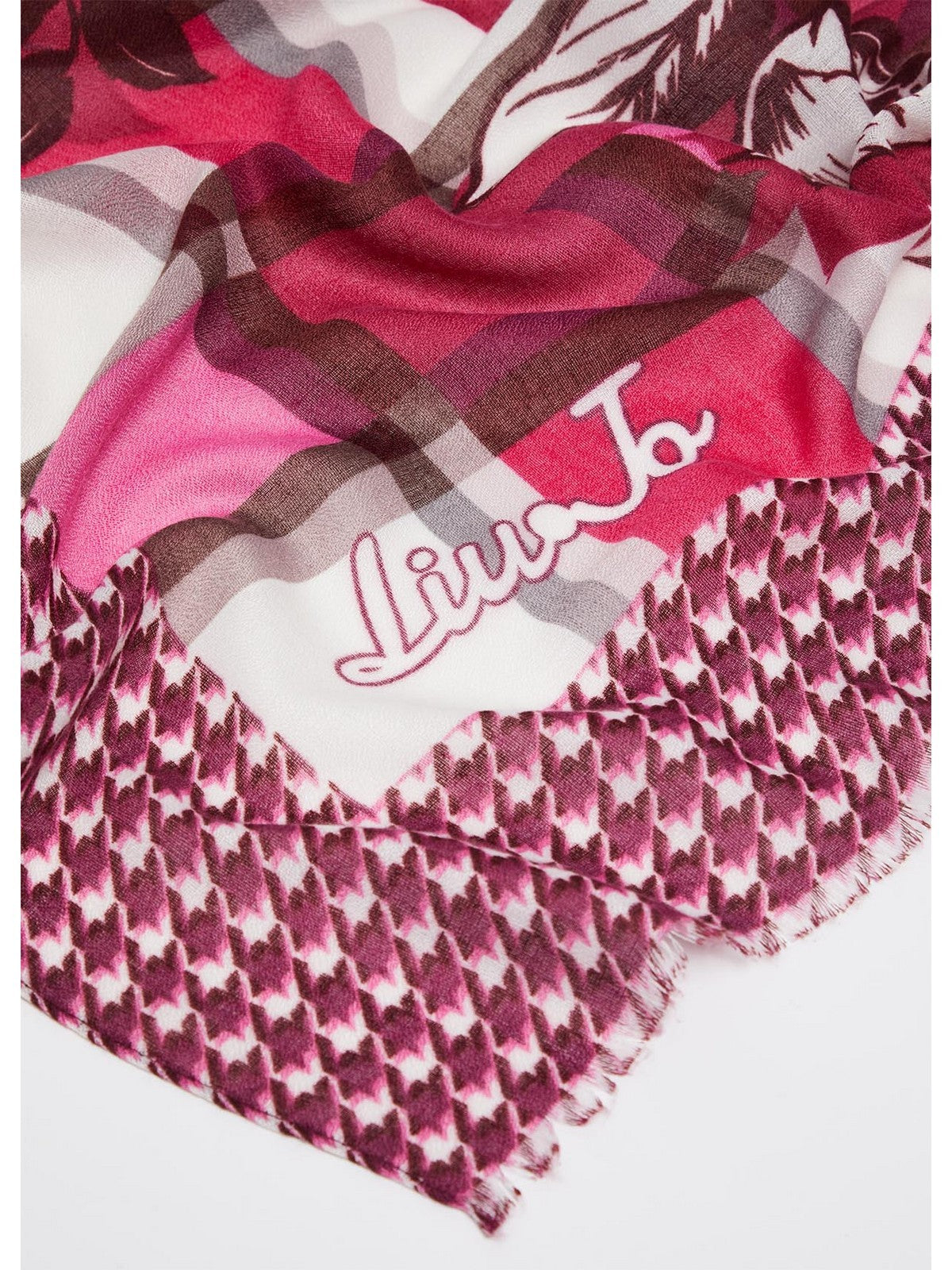 LIU JO SOFT Sciarpa Donna 2F4104T0300 92434 Rosa gioboutiqueweb