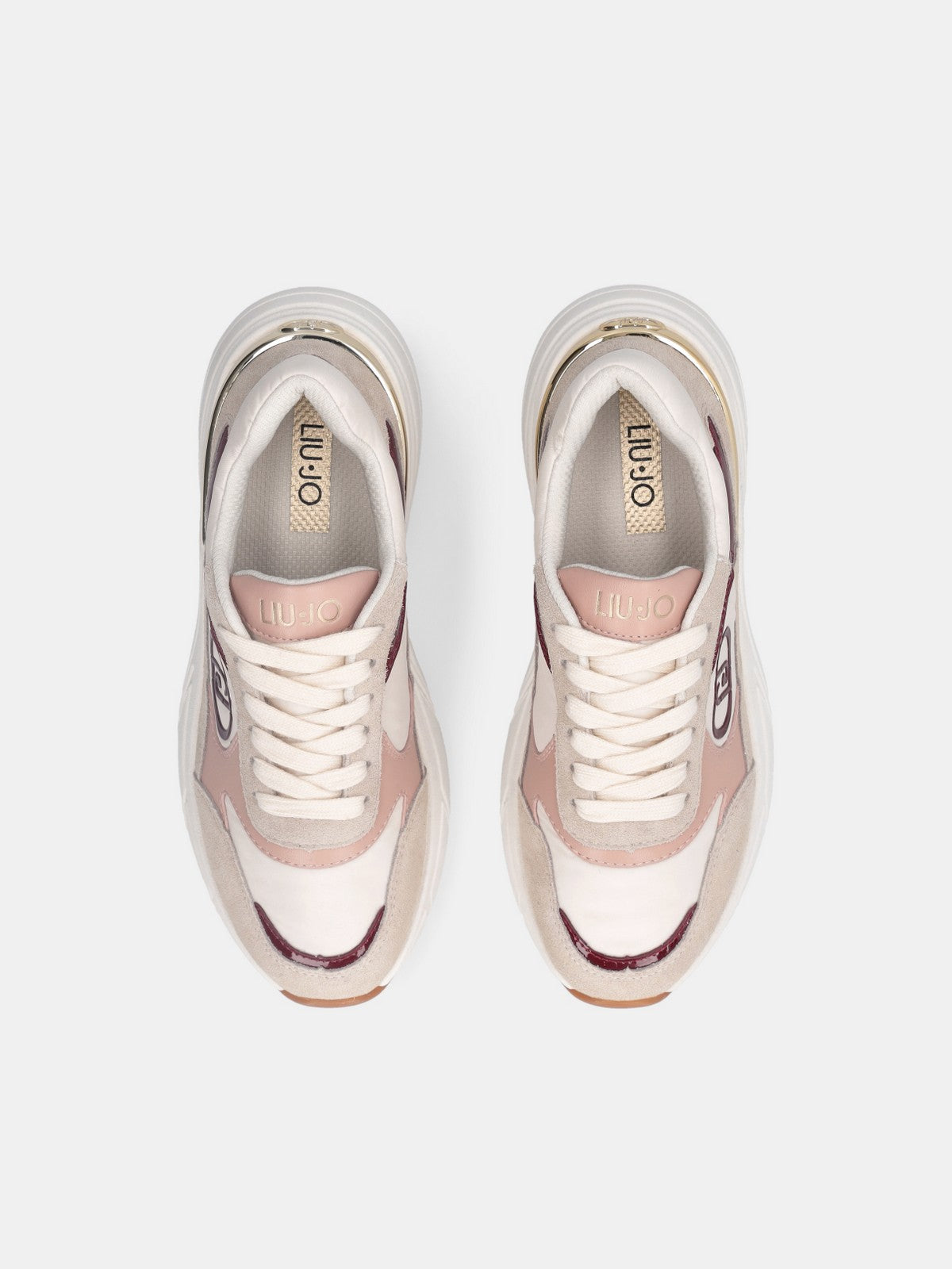 LIU JO Sneaker Donna LJ01 01 BF5017PX003 S3819 ROPE/MILK/CREMISI