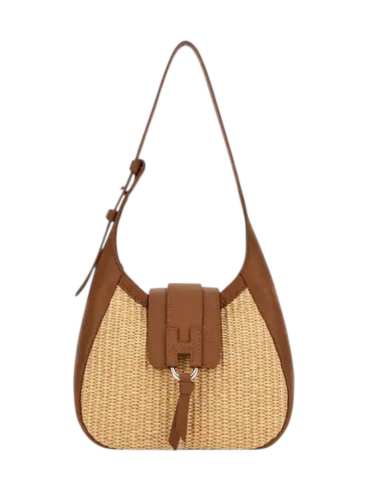 HOGAN Borsa Donna KBW01XS1100V131J26 C013(CREMA CHIARO)+S018(COGNAC SCURO)