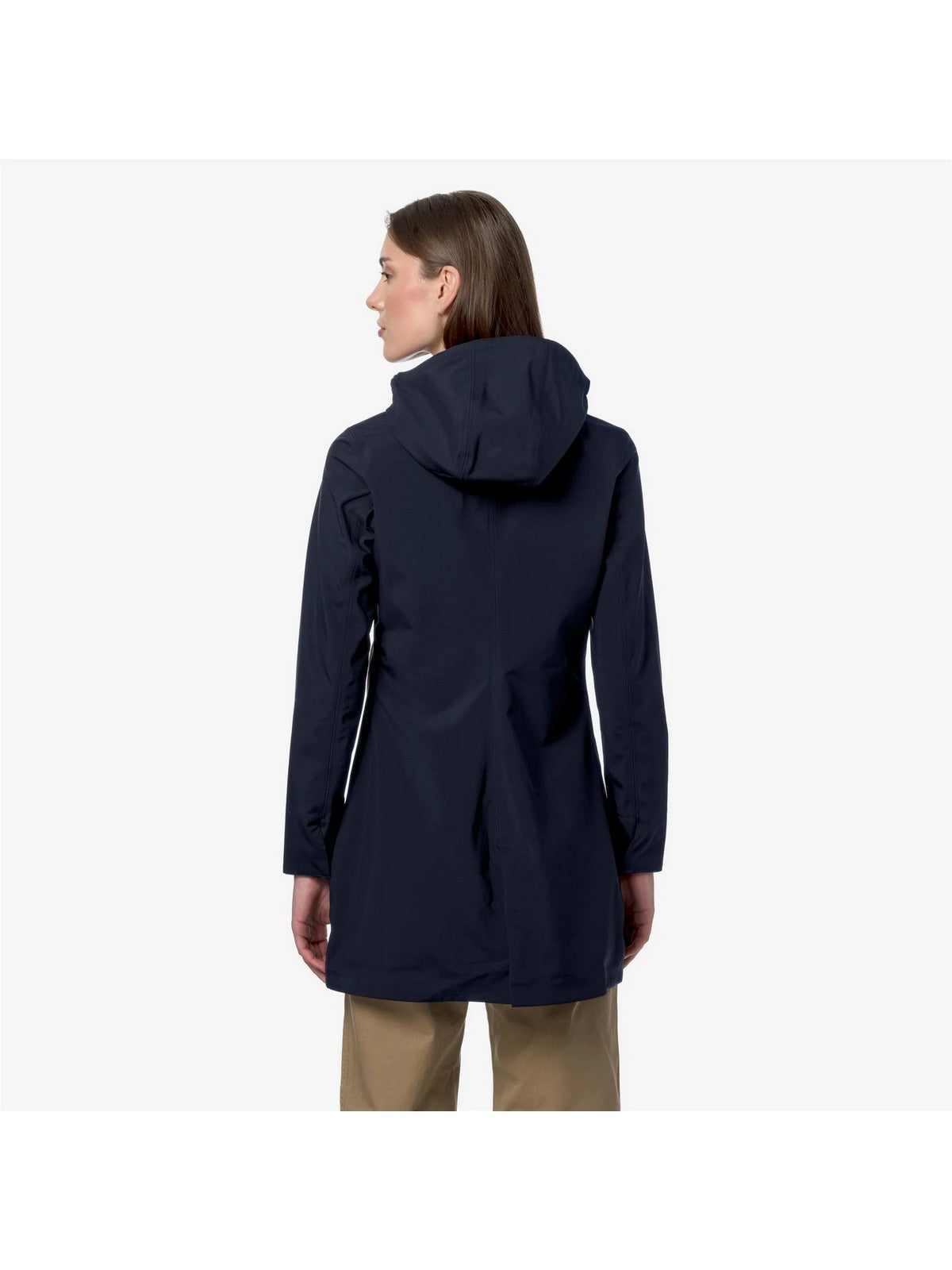 K-WAY Giubbino Donna Mathy Bonded Jersey V K7127JW K89 Blu gioboutiqueweb