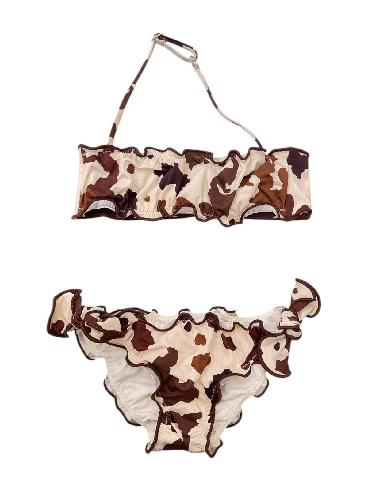 MC2 SAINT BARTH Costume da bagno Bambine e ragazze EMY 00997L COW SKIN 10