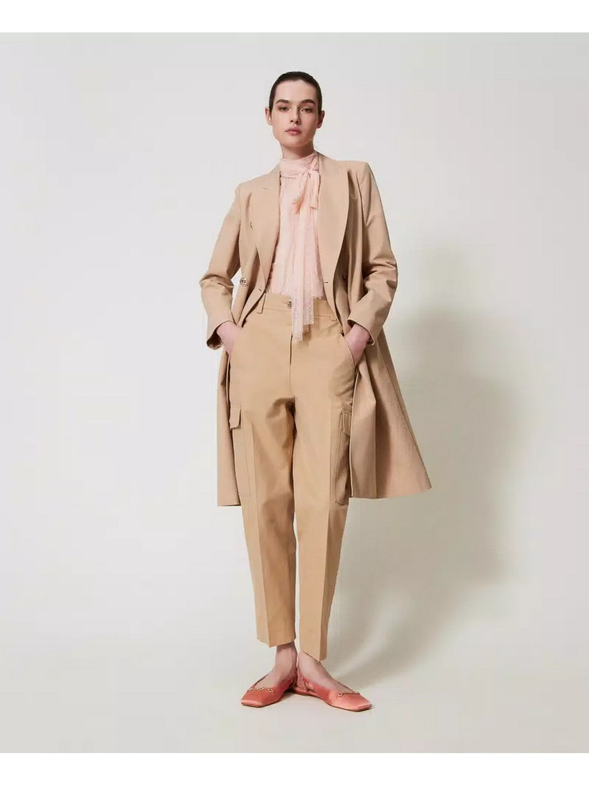 TWINSET Pantalone Donna 251TP2212 12145 Beige