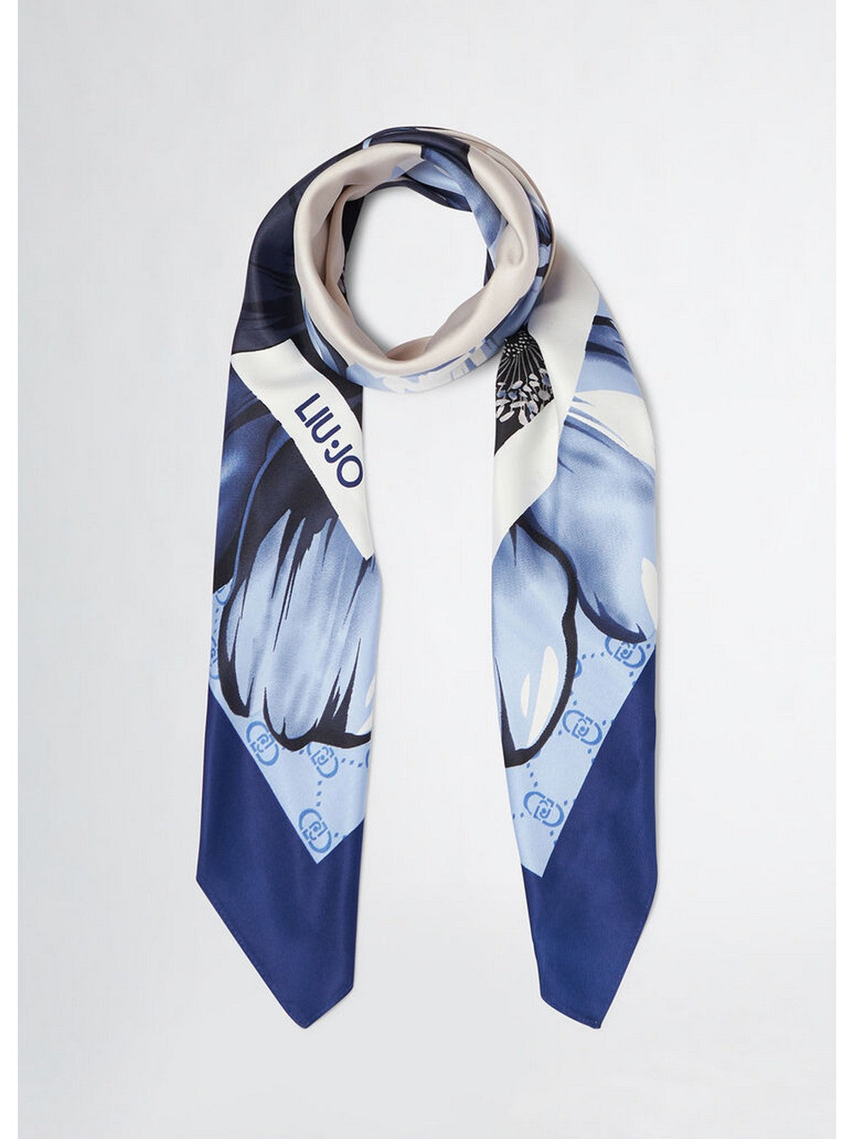 LIU JO SOFT Foulard Donna 2A5027T0300 93953 Blu gioboutiqueweb