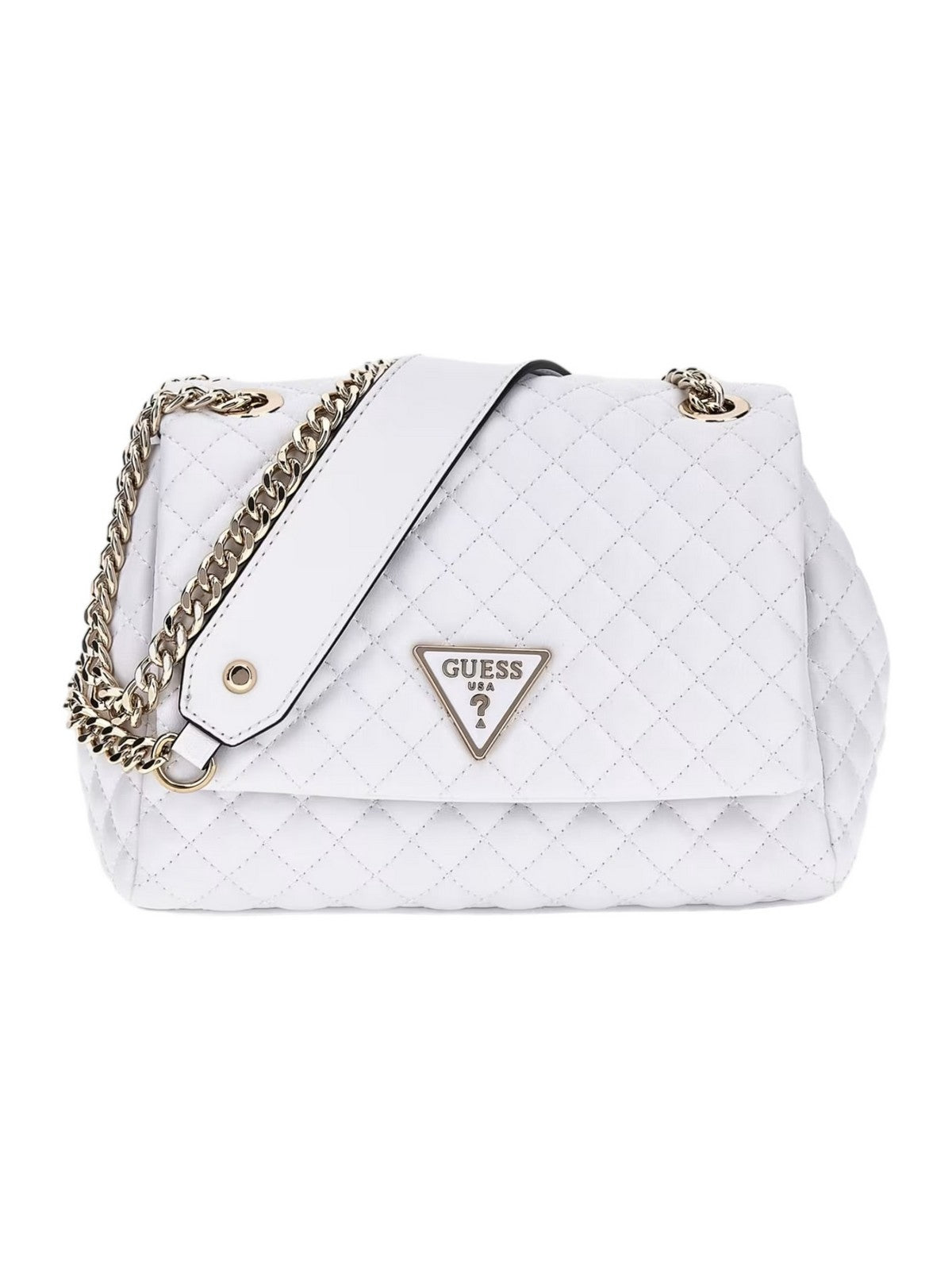 GUESS Borsa Donna Deesa Convertible Xb HWQG92 36210 WHI Bianco gioboutiqueweb