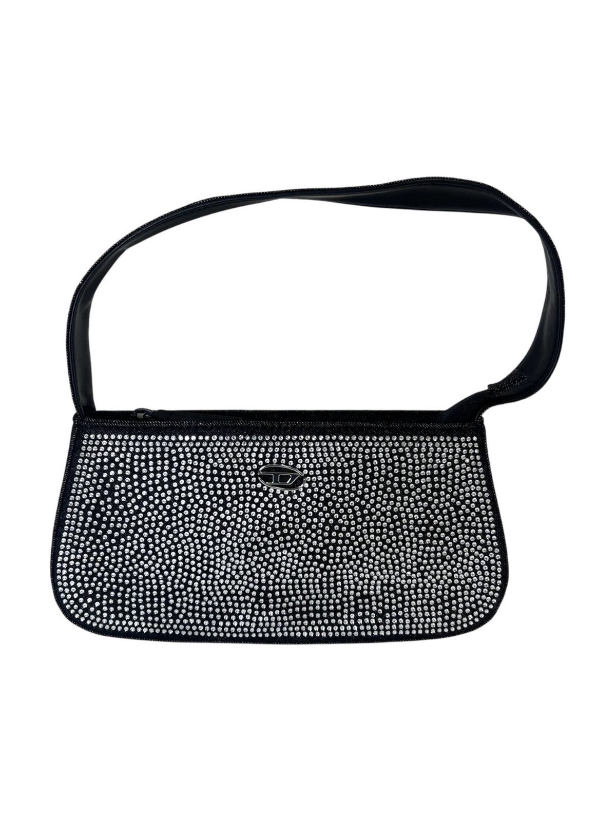 DIESEL Borsa Bambine e ragazze J02530 KXBRM K02 DENIM NERO gioboutiqueweb