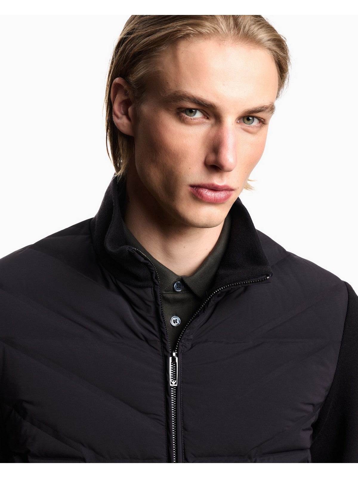 EMPORIO ARMANI Herren Daunenjacke EM003426 AF17823 UB118 ICONIC 0920 NAVY BLUE EA