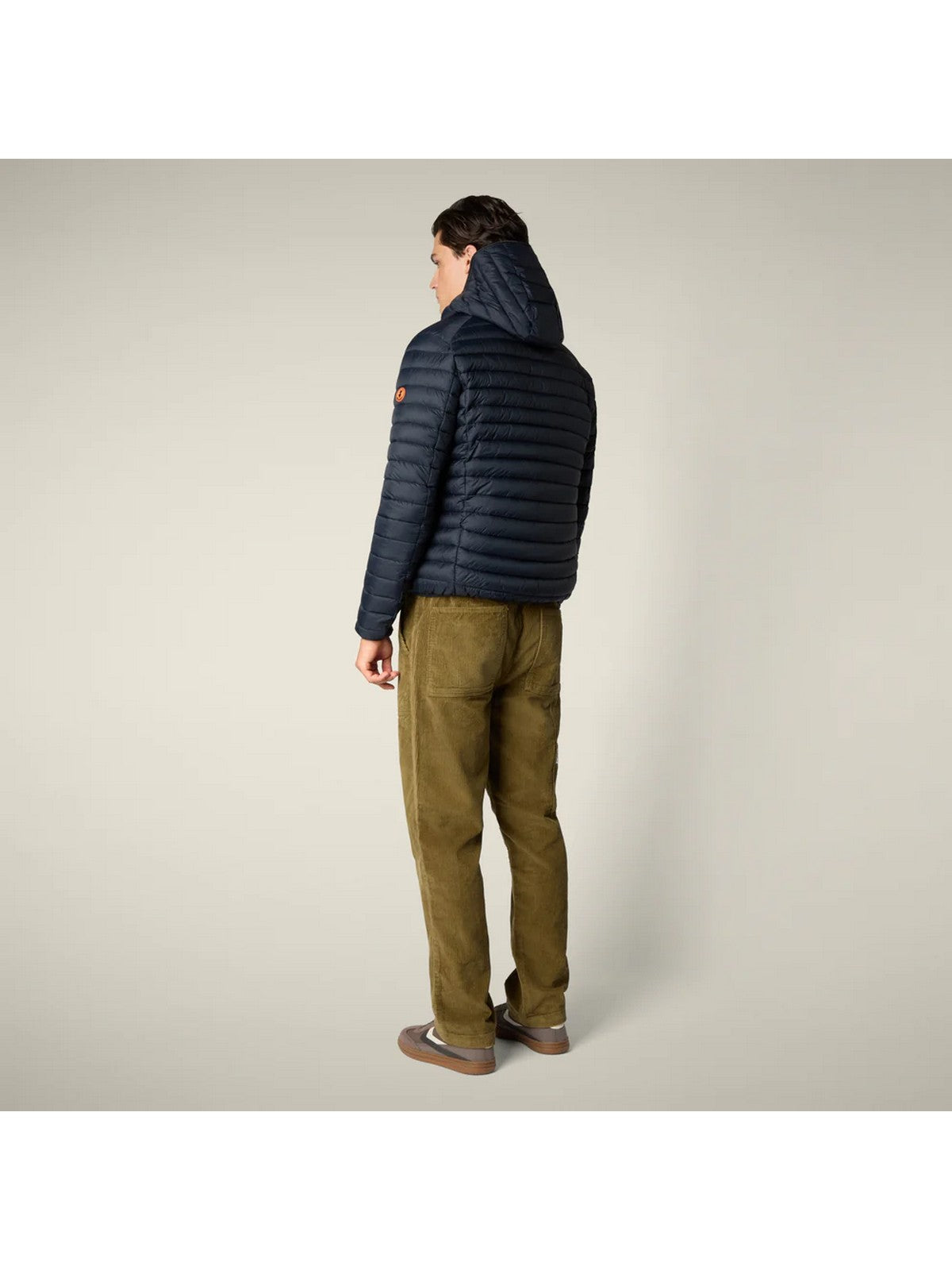 SAVE THE DUCK Piumino Uomo Donald D30650M GIGA21 90010 BLUE BLACK