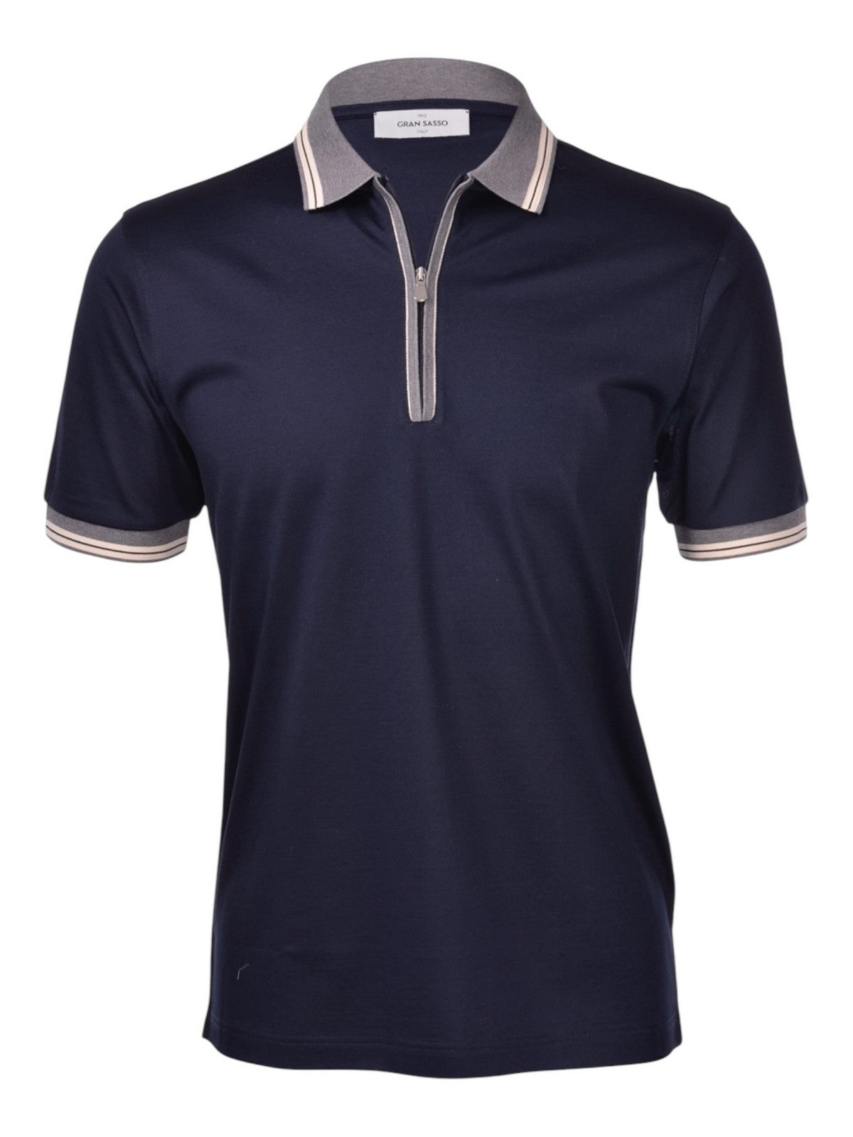 GRAN SASSO Polo Uomo 60147/74219 598 Blu gioboutiqueweb