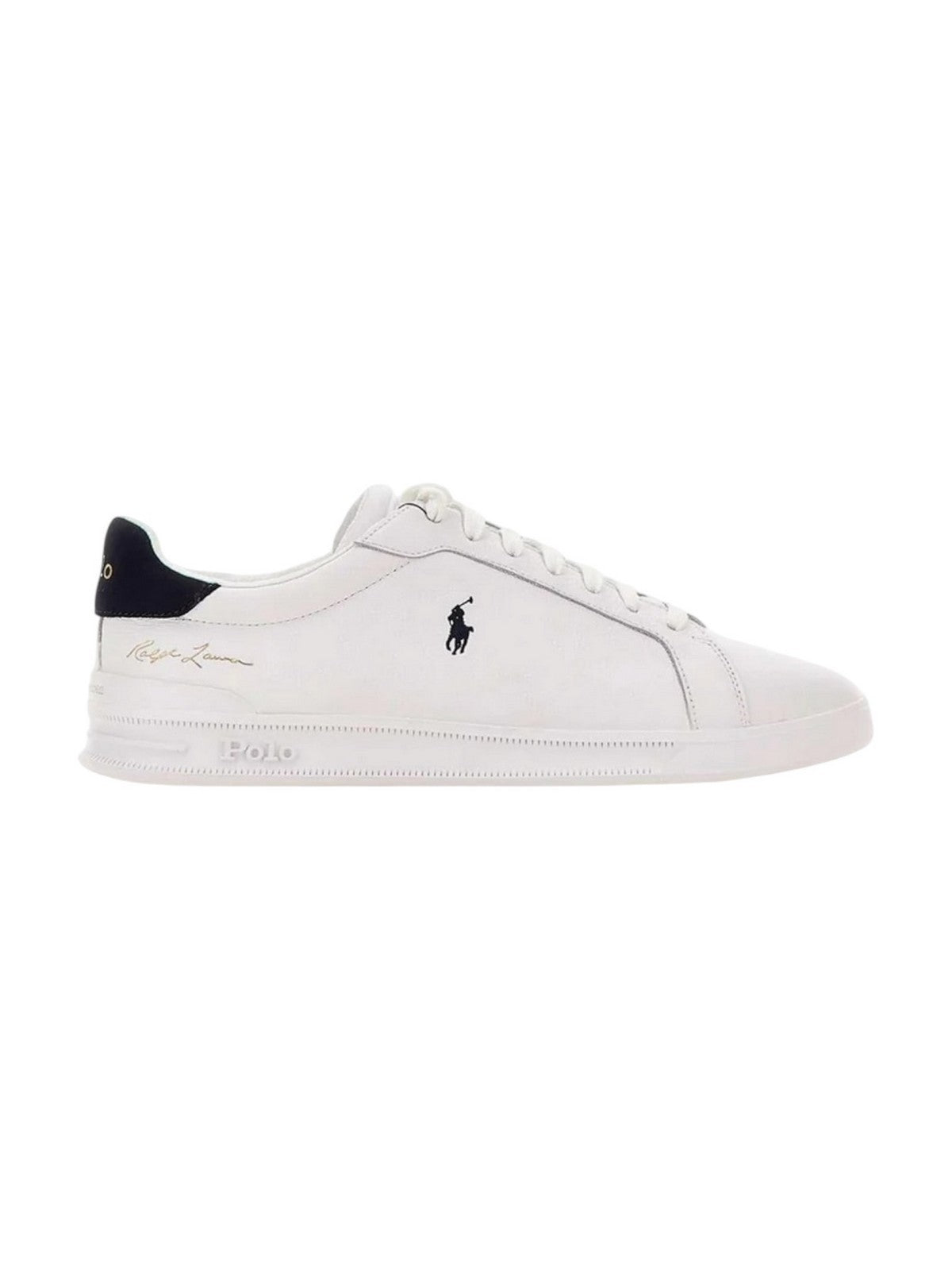 POLO RALPH LAUREN Sneaker Uomo 809P10044 002 WHITE/HUNTER NAVY
