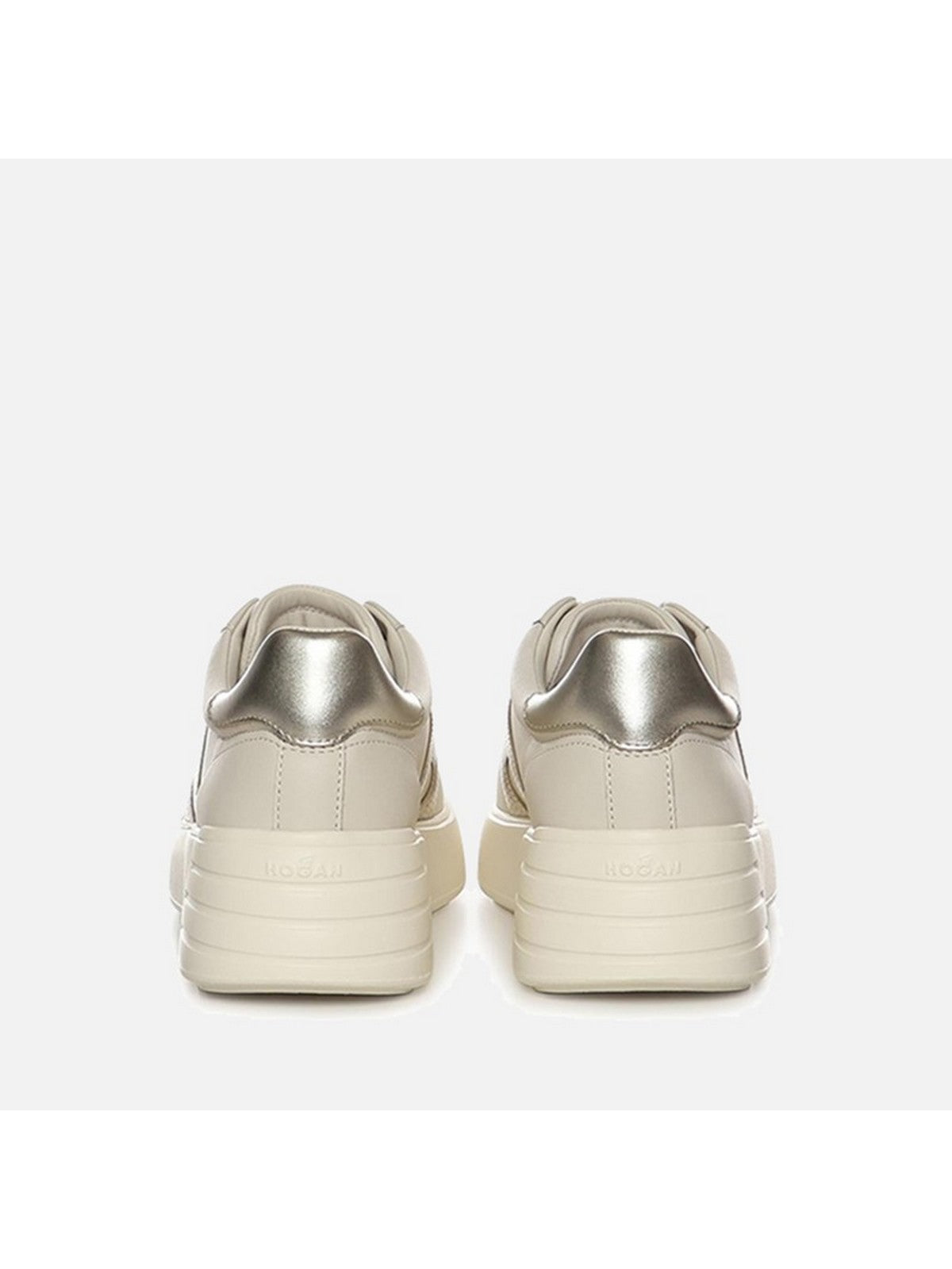 HOGAN Sneaker Donna HXW5620DN6PNCS022E B013(YOGURT)+B202(PLATINO)