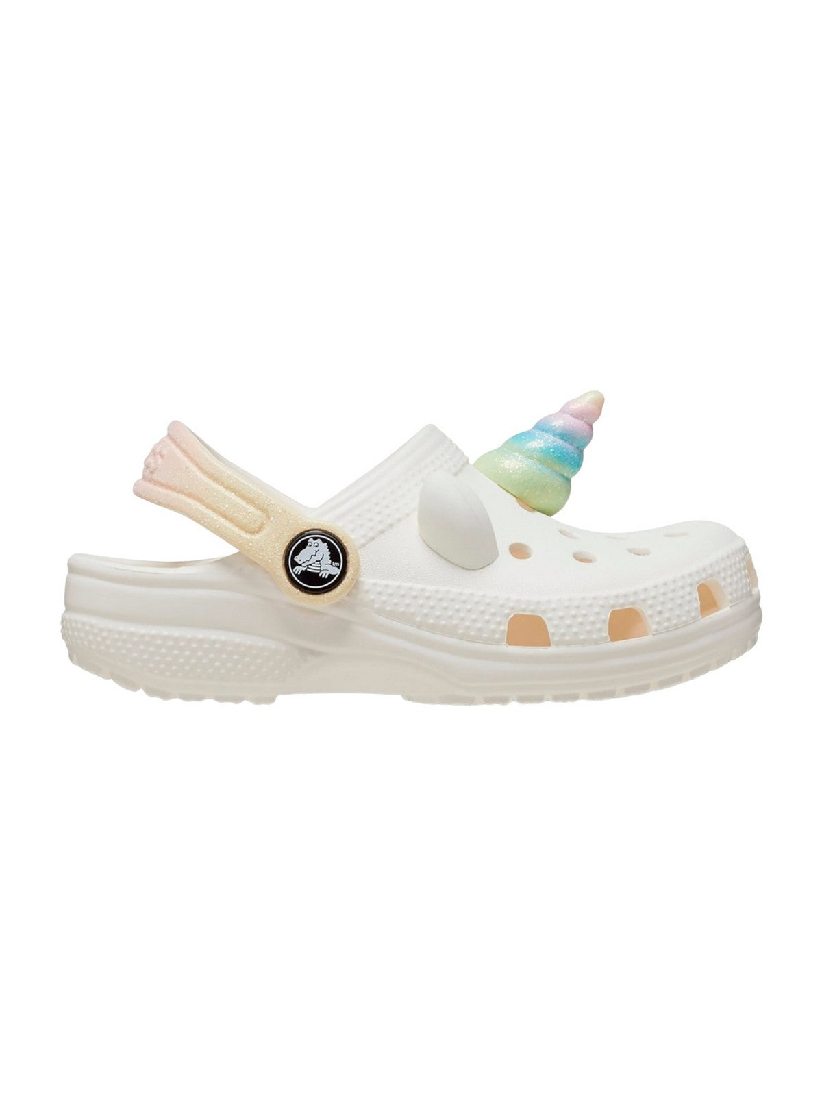 CROCS Ciabatta Bambine e ragazze Cls IAM Rainbow Unicorn Clog T 209701 0WV CHALK gioboutiqueweb