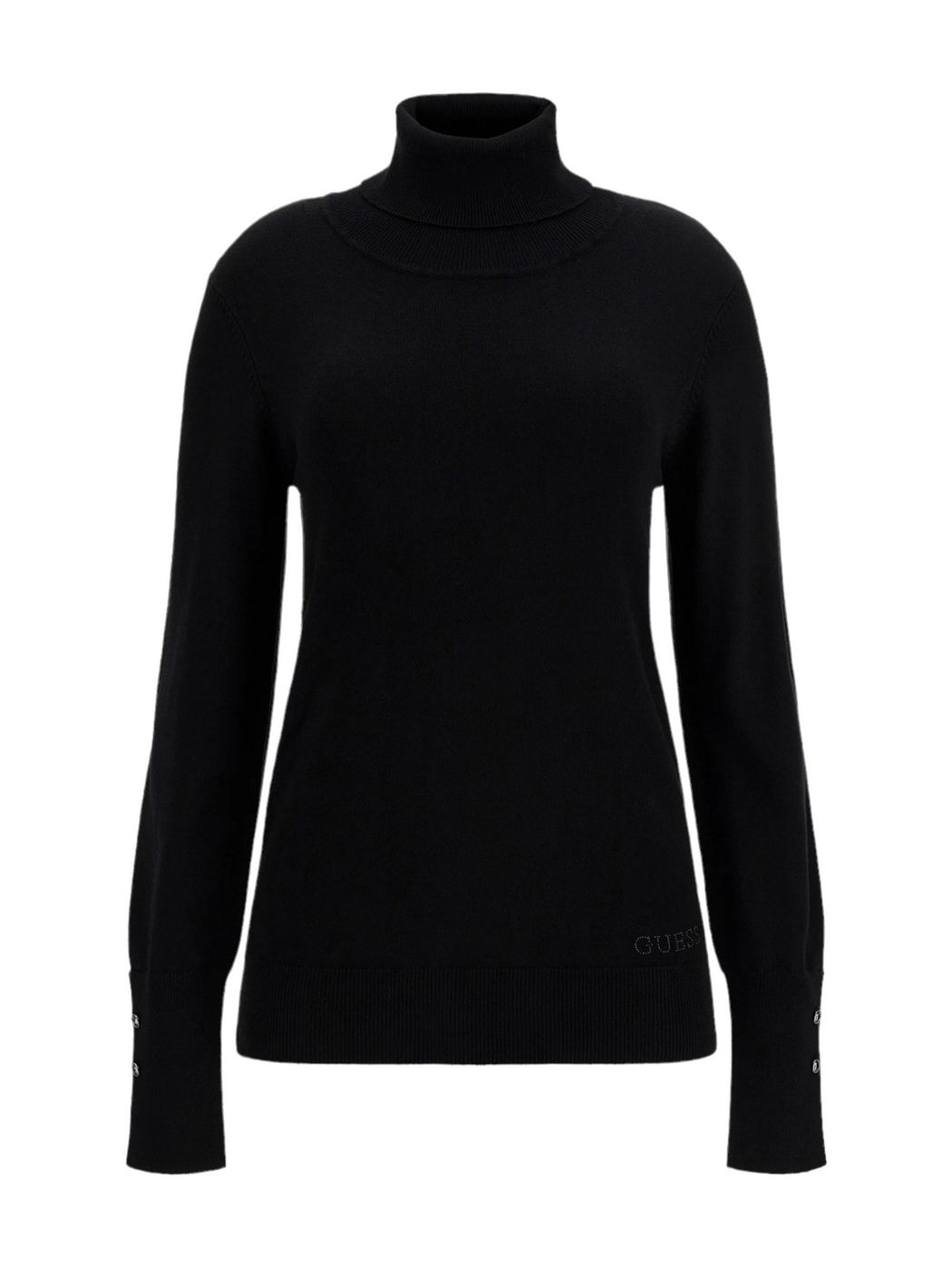 GUESS Maglione dolcevita Donna W2BR53 Z2V62 JBLK Nero