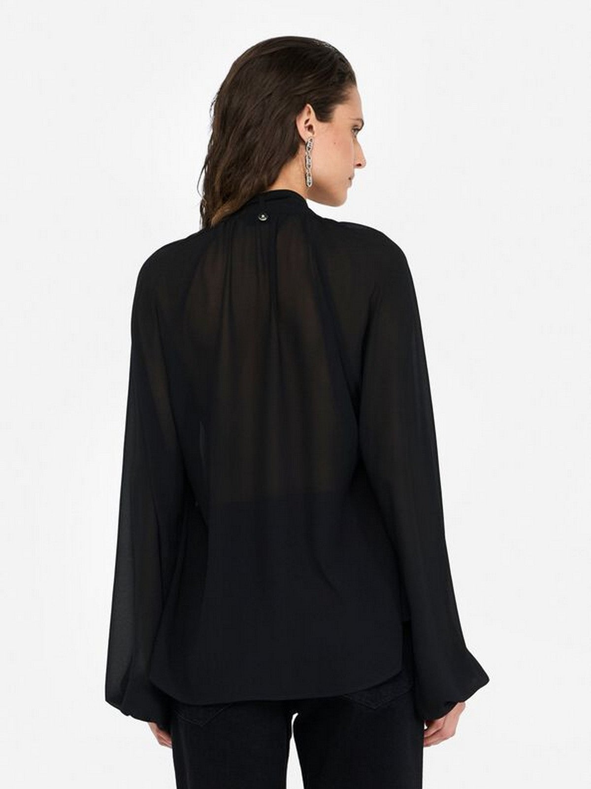 LIU JO BLACK Blusa Donna CF5121TS869 22222 Nero