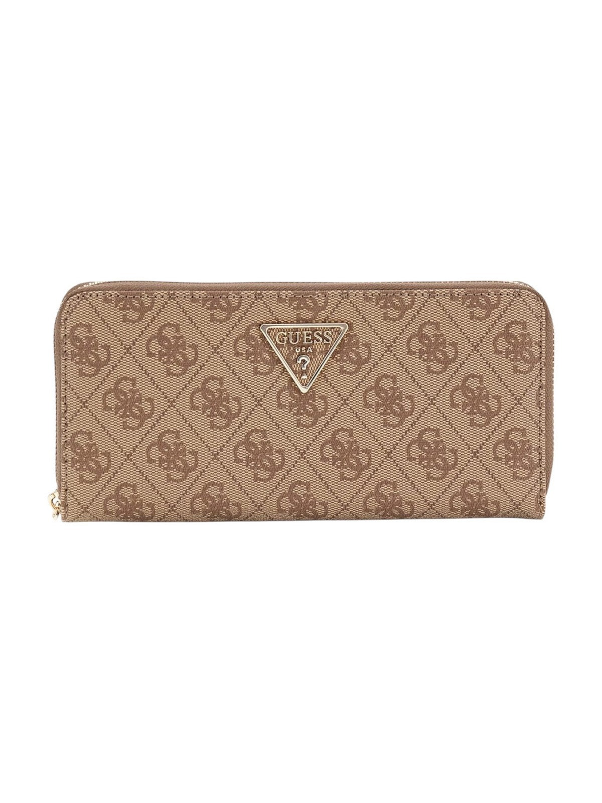 GUESS Portafoglio Donna LAUREL II SLG LARGE ZIP AROUND SWSG74 59146 LTL LATTE LOGO