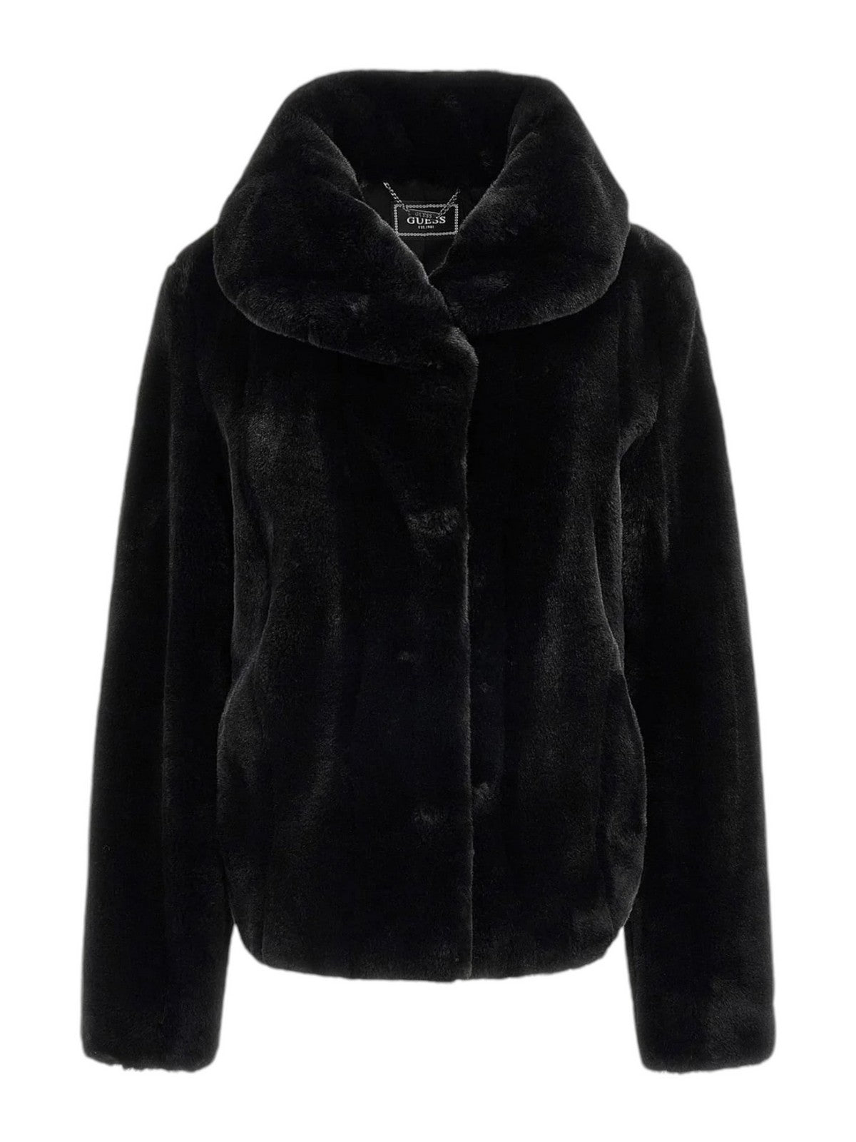 GUESS Giubbino Donna NEW SOPHY JACKET W0BL0N WDCH0 JBLK Nero gioboutiqueweb